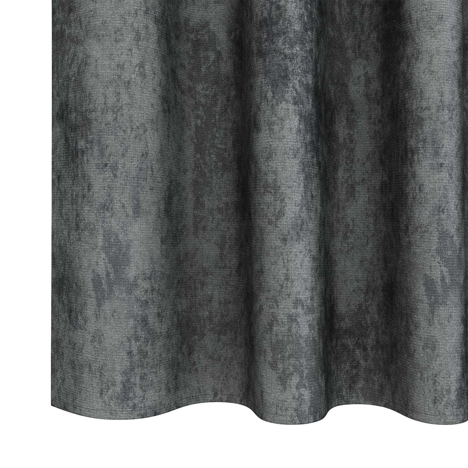 Velvet Curtains 2 pcs with Eyelets Grey 175x140 cm - Image 5