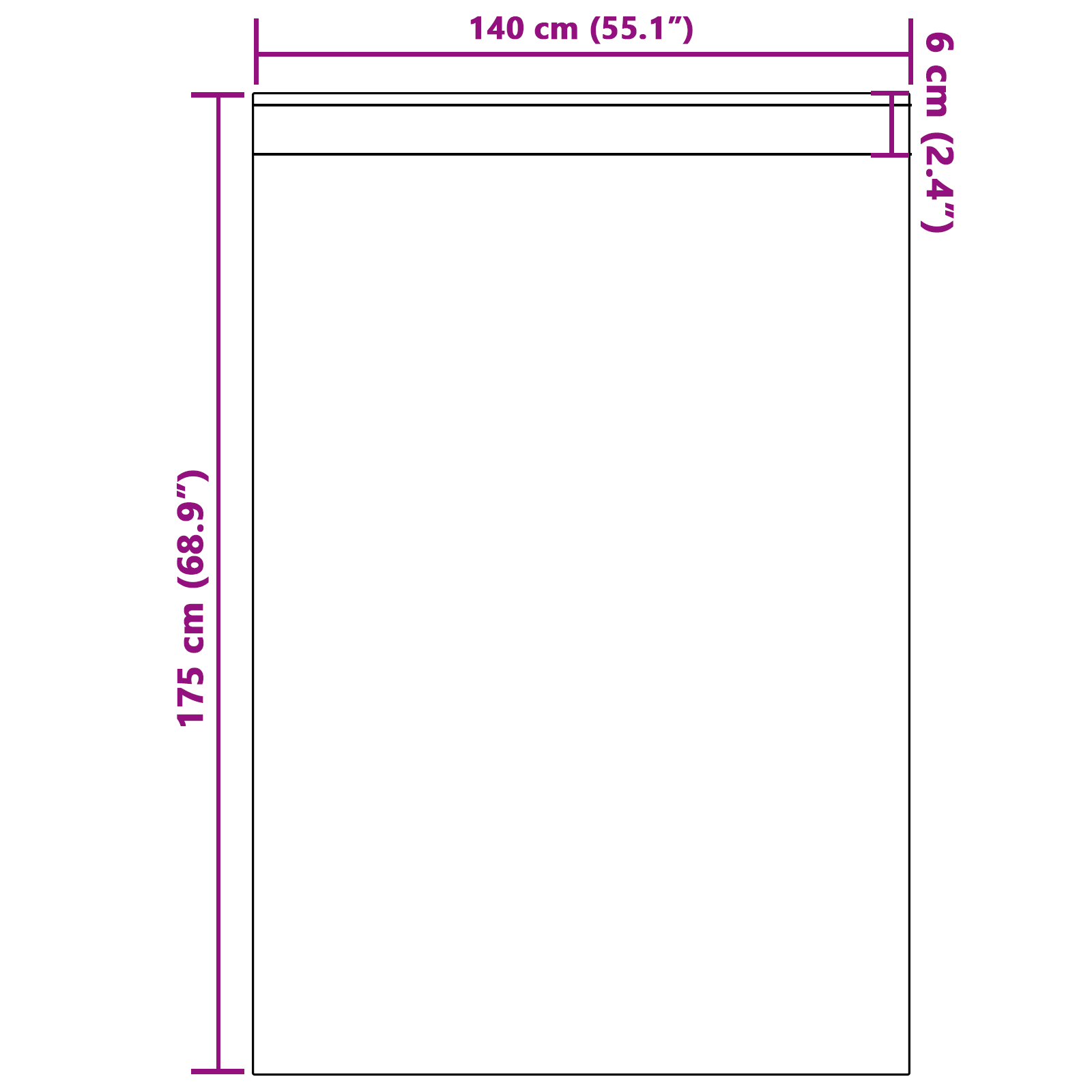 Velvet Curtains 2 pcs with Eyelets Cream 175x140 cm - Image 7