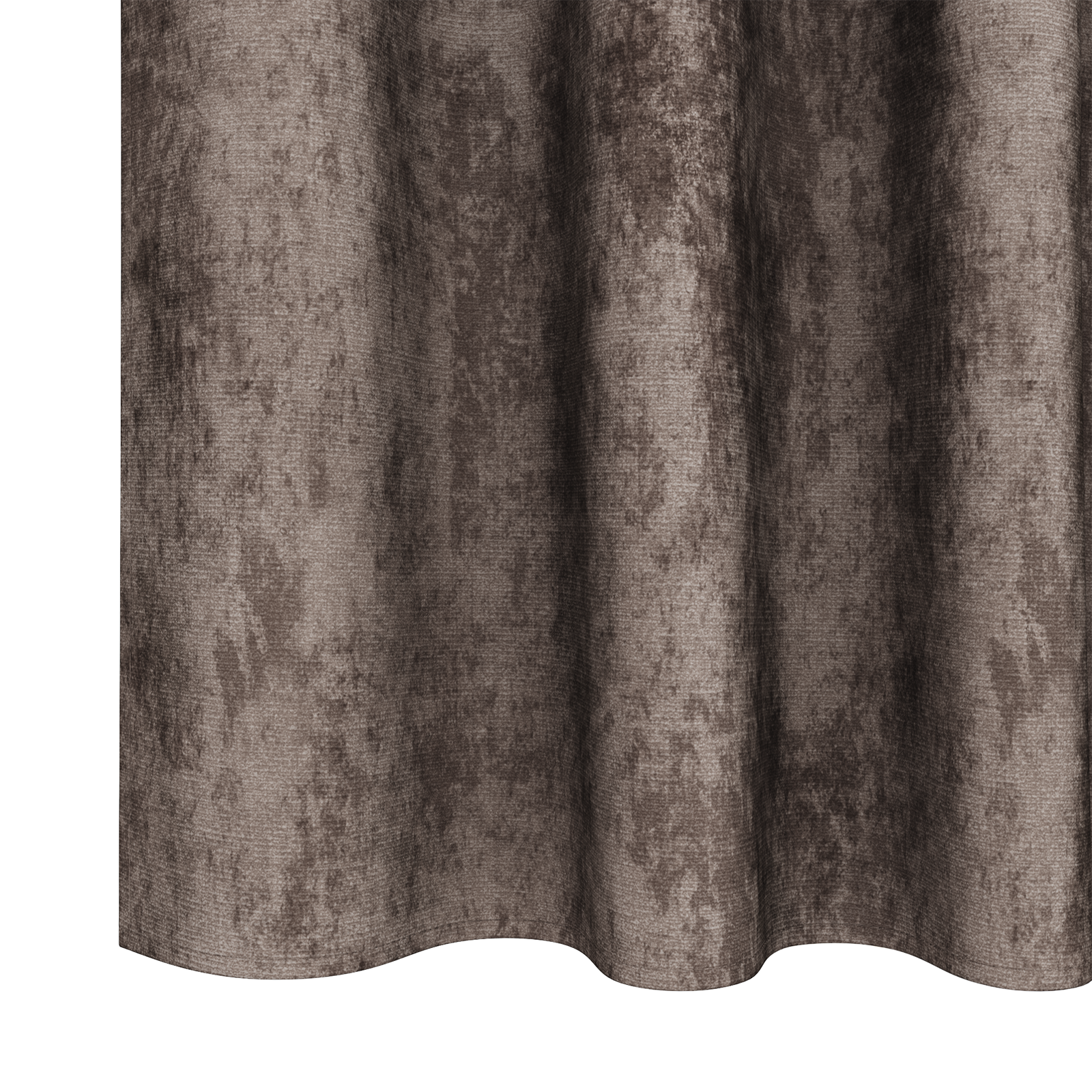 Velvet Curtains 2 pcs with Eyelets Cappuccino 140x140 cm - Image 5