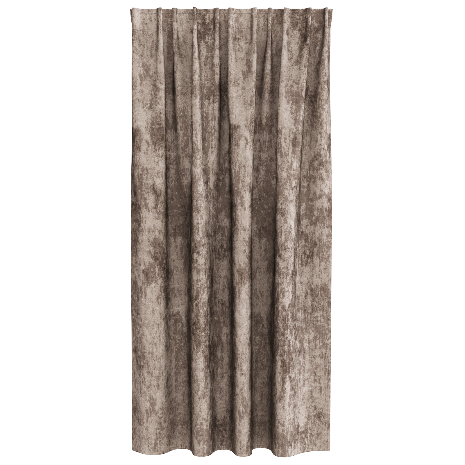 Velvet Curtains 2 pcs with Eyelets Cappuccino 175x140 cm - Image 3