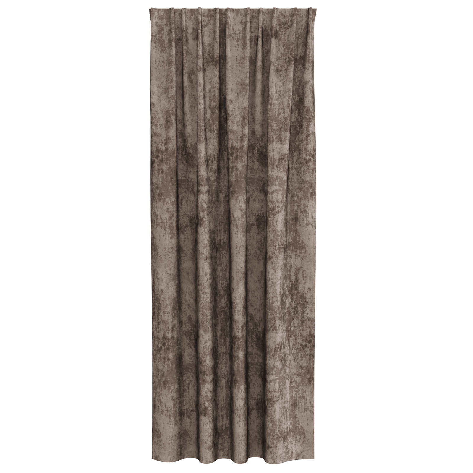 Velvet Curtains 2 pcs with Eyelets Cappuccino 245x140 cm - Image 3