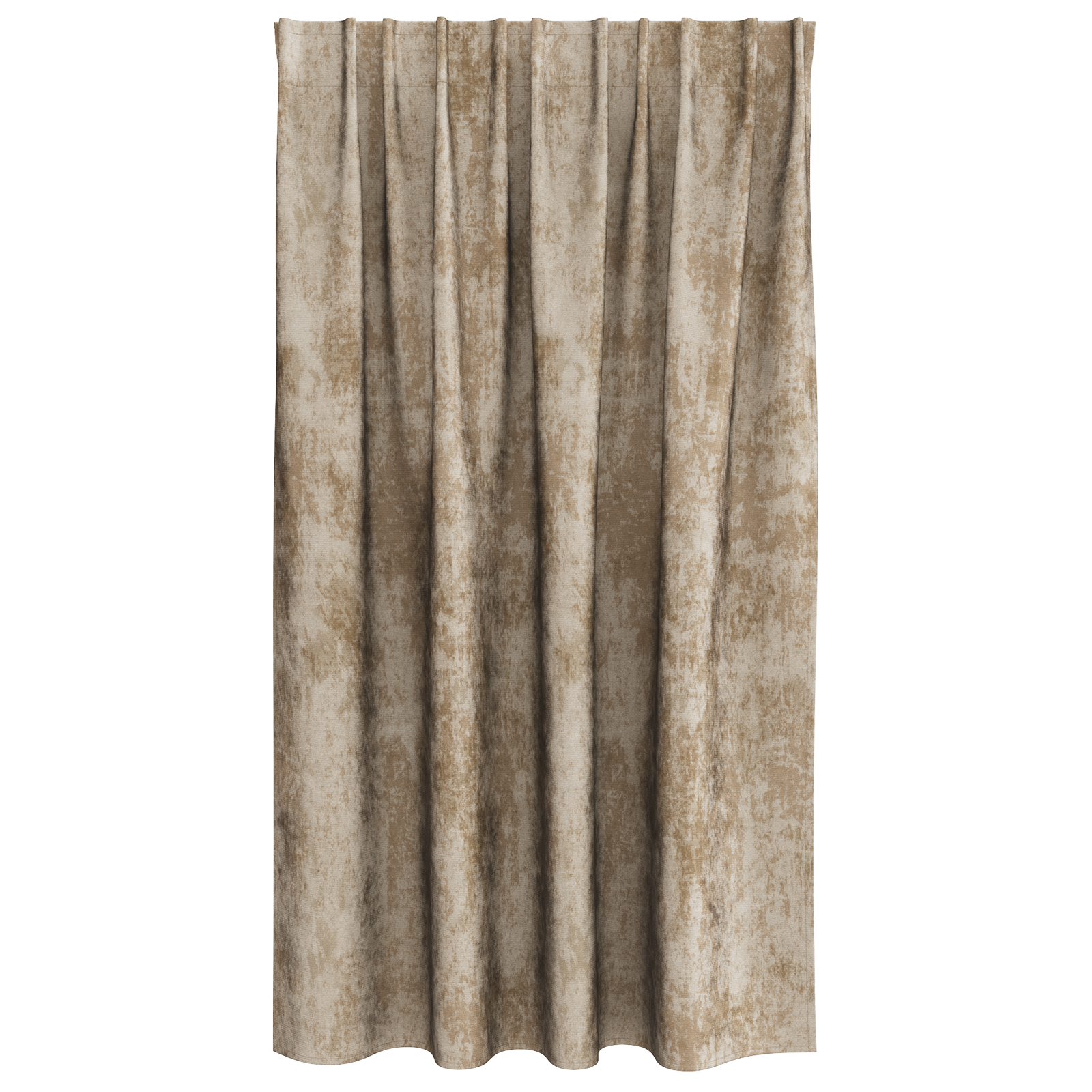 Velvet Curtains 2 pcs with Eyelets Champagne 140x140 cm - Image 3