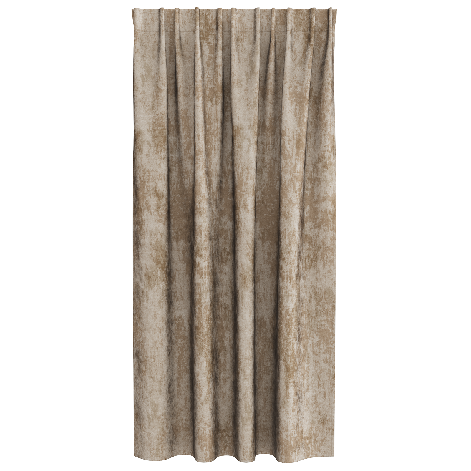 Velvet Curtains 2 pcs with Eyelets Champagne 175x140 cm - Image 3