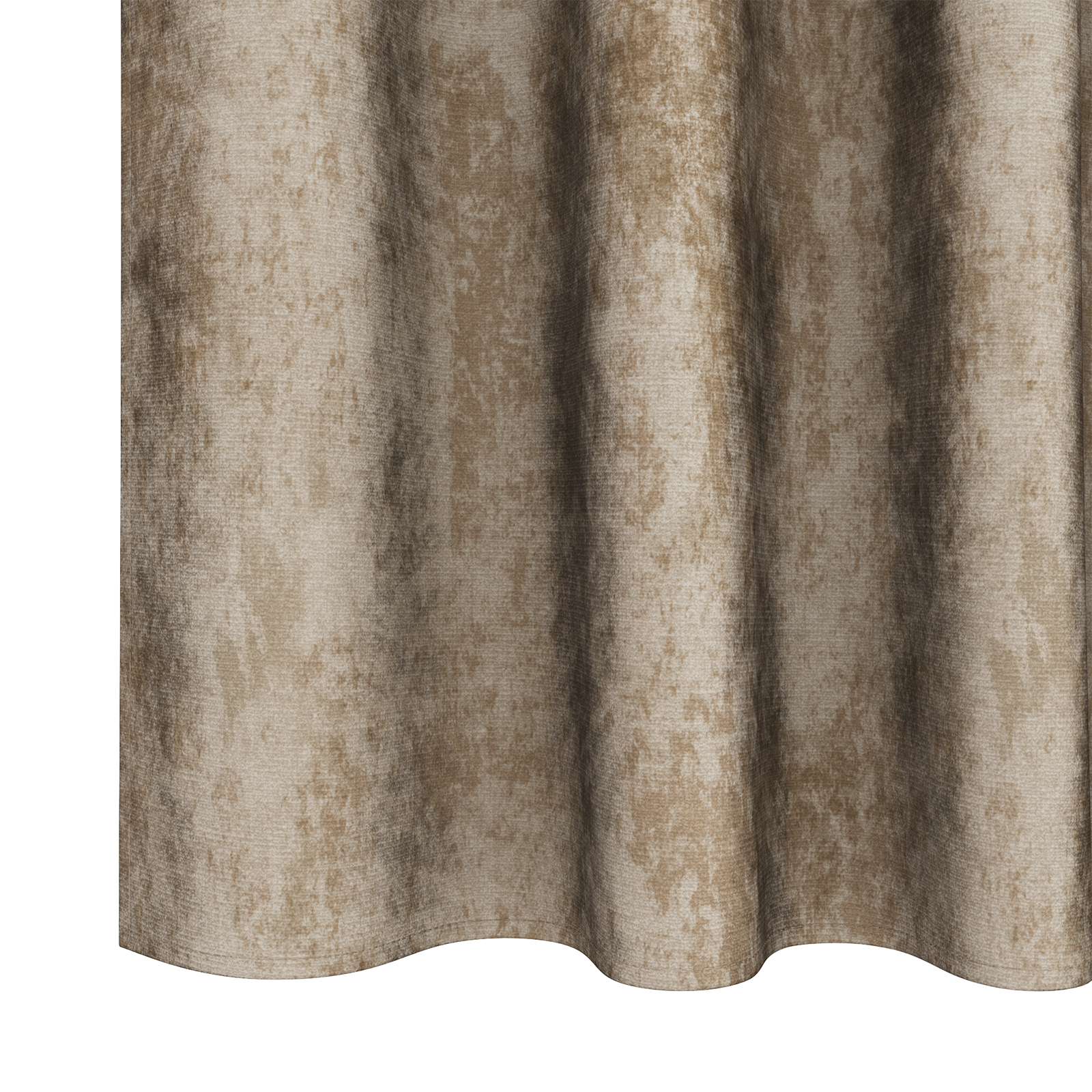 Velvet Curtains 2 pcs with Eyelets Champagne 260x140 cm - Image 5