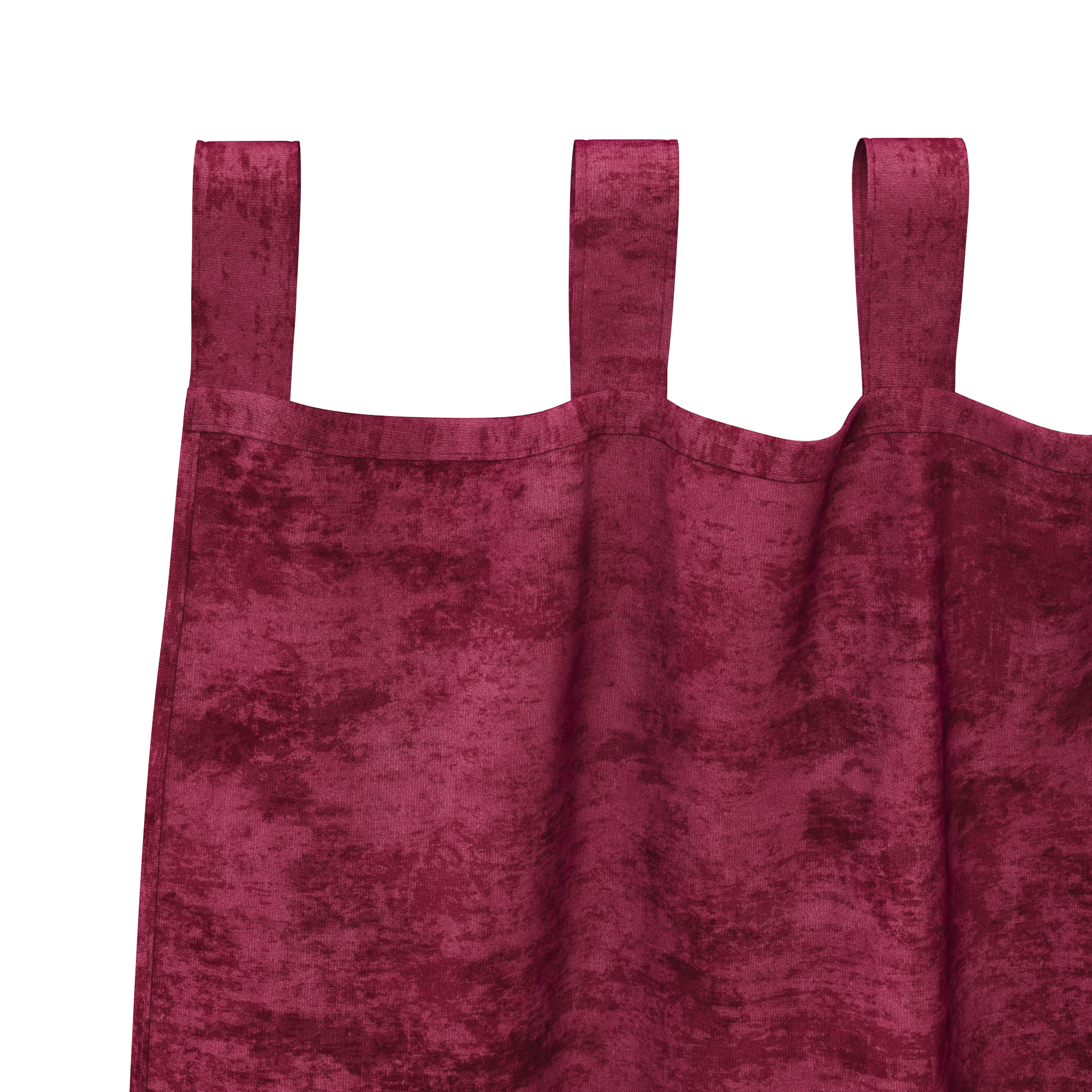 Velvet Curtains 2 pcs with Eyelets Wine Red 245x140 cm - Image 4