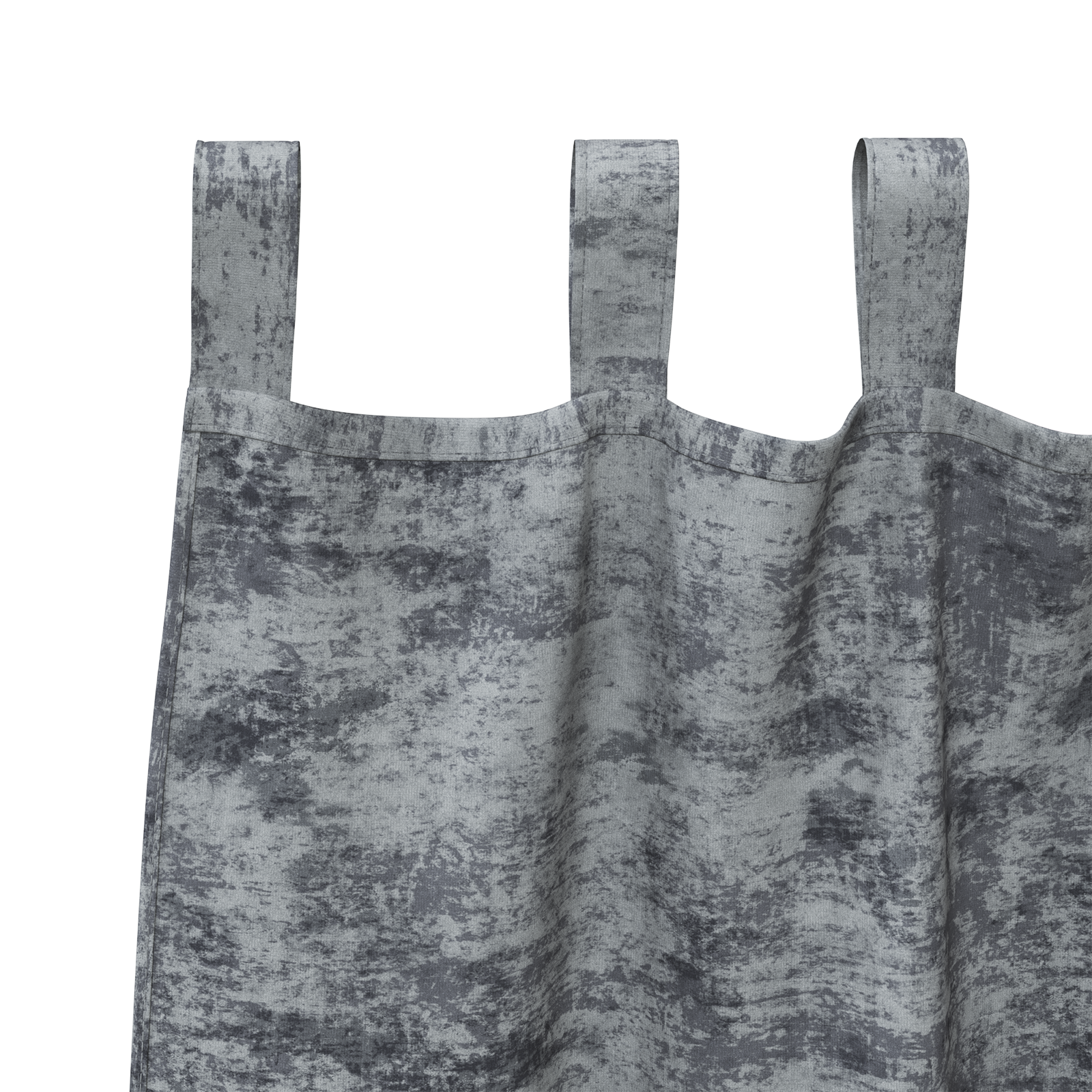 Velvet Curtains 2 pcs with Eyelets Silver Grey 225x140 cm - Image 4