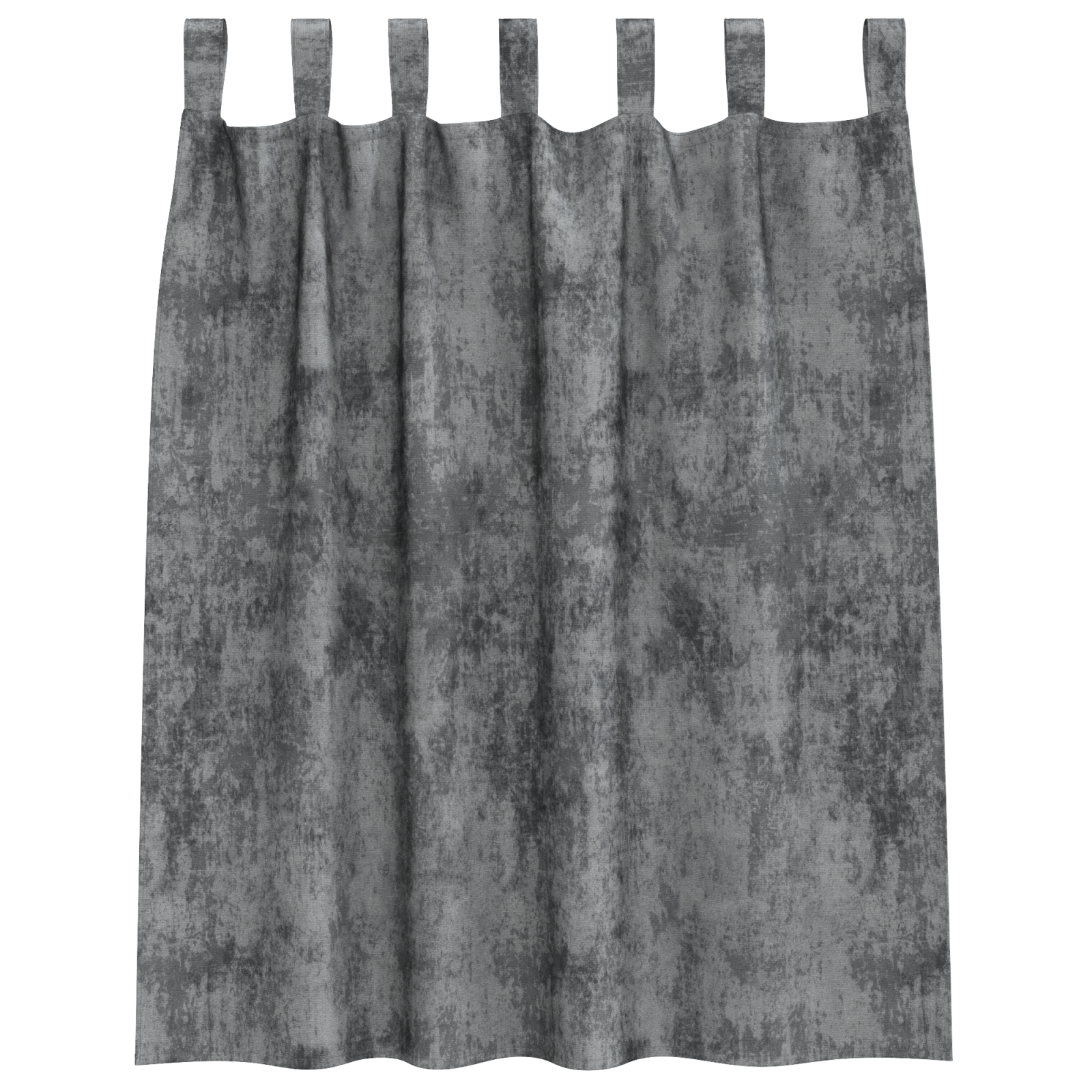 Velvet Curtains 2 pcs with Eyelets Grey 140x140 cm - Image 3