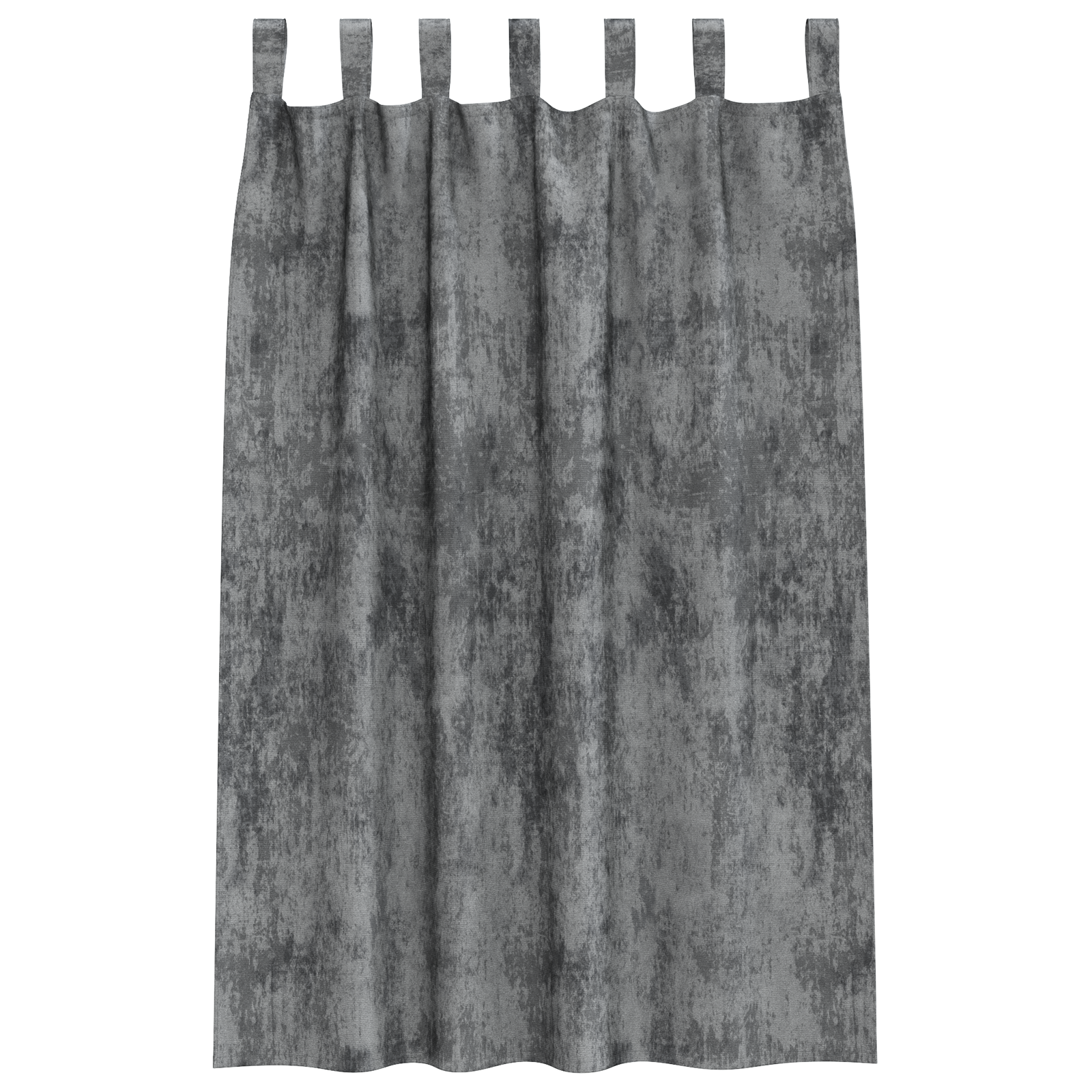 Velvet Curtains 2 pcs with Eyelets Grey 175x140 cm - Image 3
