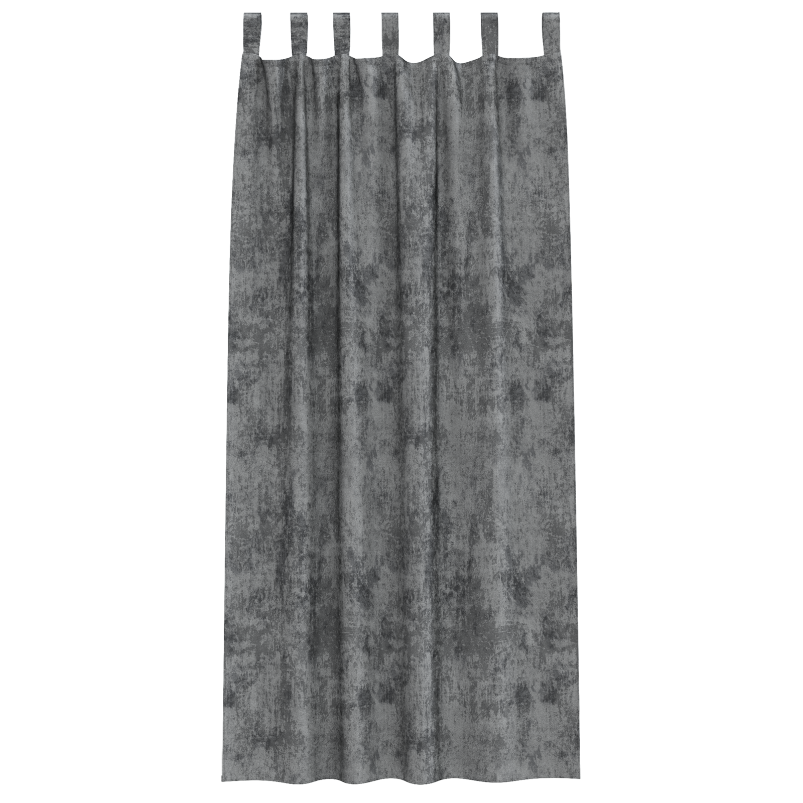 Velvet Curtains 2 pcs with Eyelets Grey 225x140 cm - Image 3