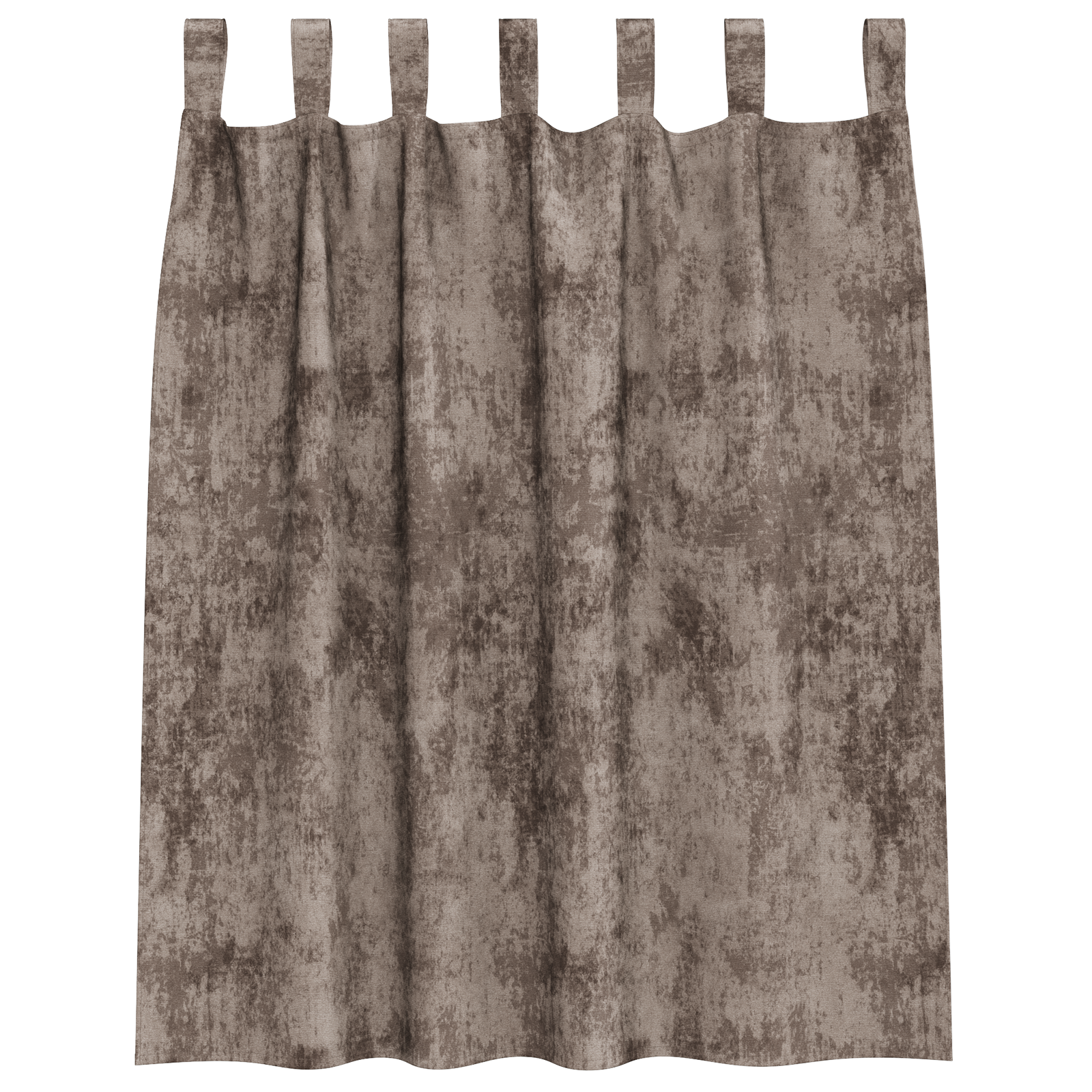 Velvet Curtains 2 pcs with Eyelets Cappuccino 140x140 cm - Image 3