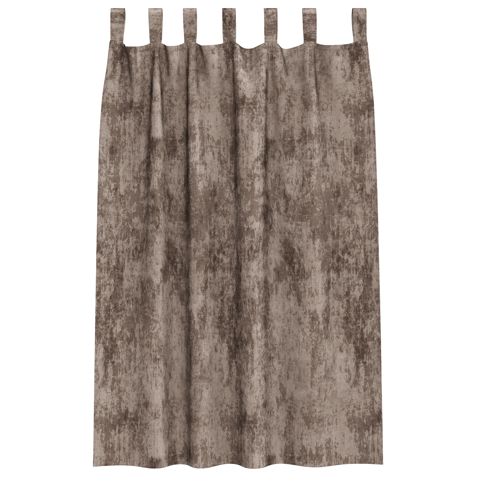 Velvet Curtains 2 pcs with Eyelets Cappuccino 175x140 cm - Image 3