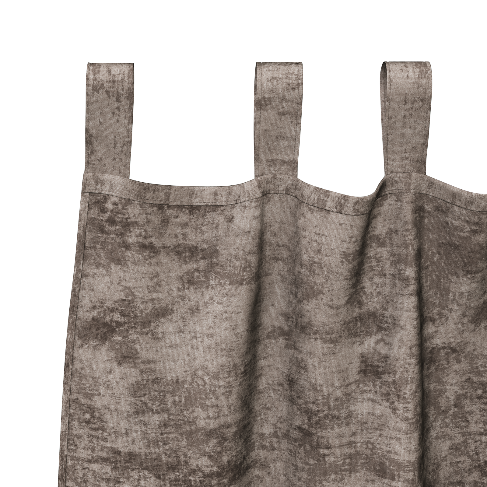 Velvet Curtains 2 pcs with Eyelets Cappuccino 225x140 cm - Image 4