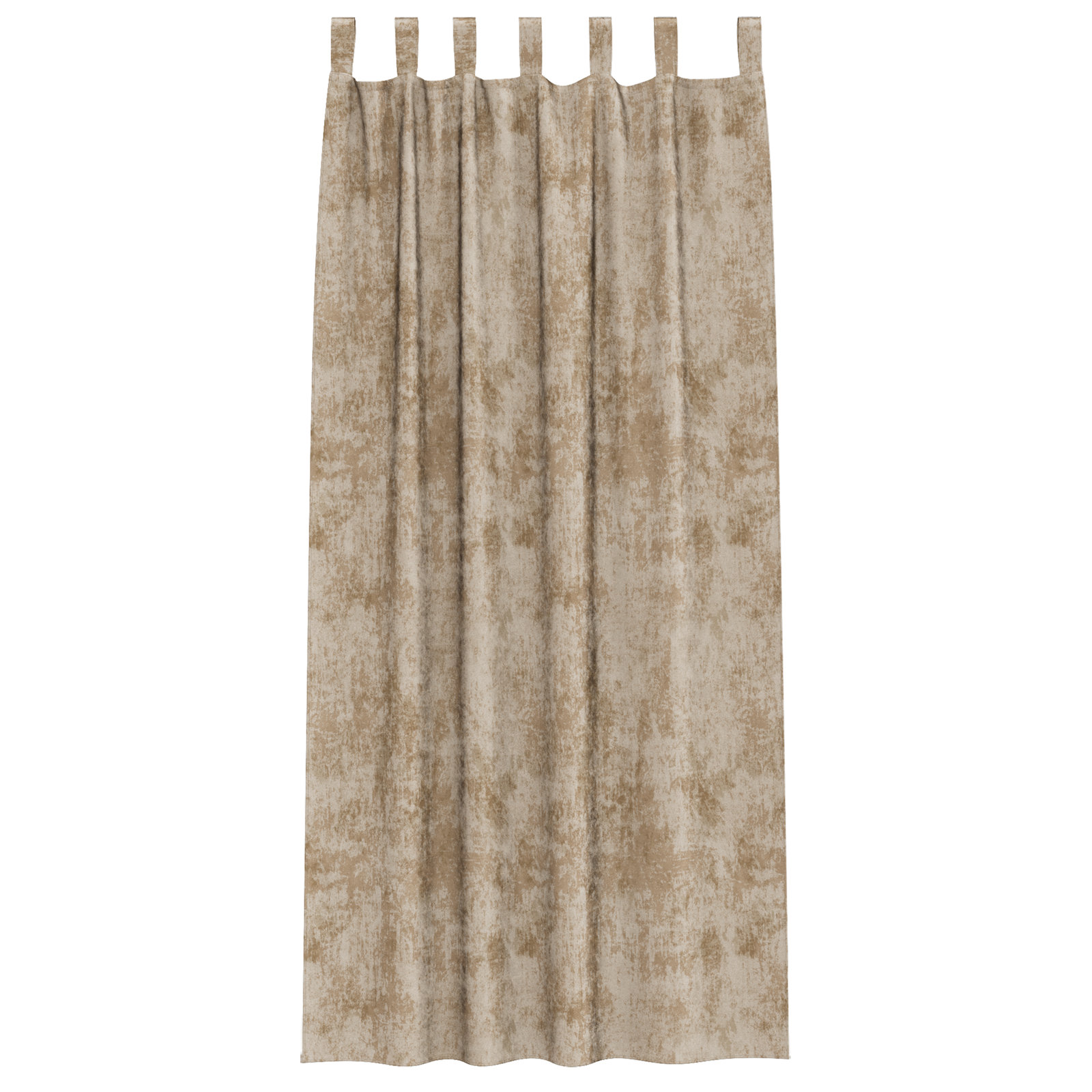 Velvet Curtains 2 pcs with Eyelets Champagne 260x140 cm - Image 3