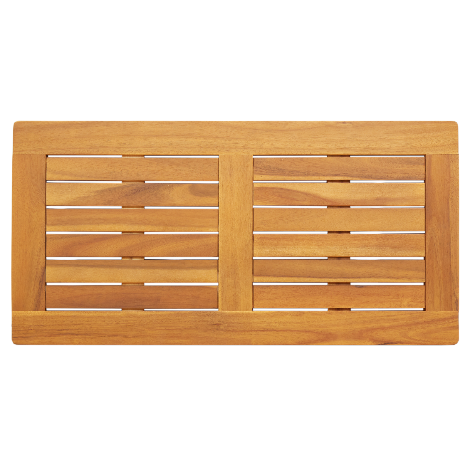 Table Top 80x40x2,2 cm Rectangular Solid Wood Acacia - Image 2