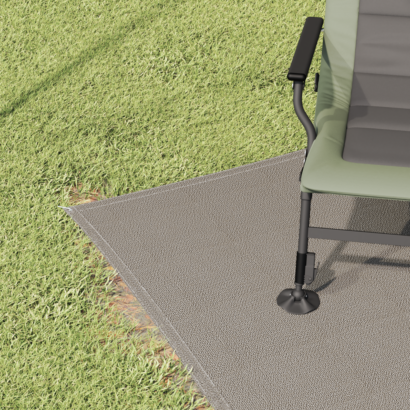 Tent Accessory Light Grey Polyester 250 x 200 cm Water-resistant - Image 3