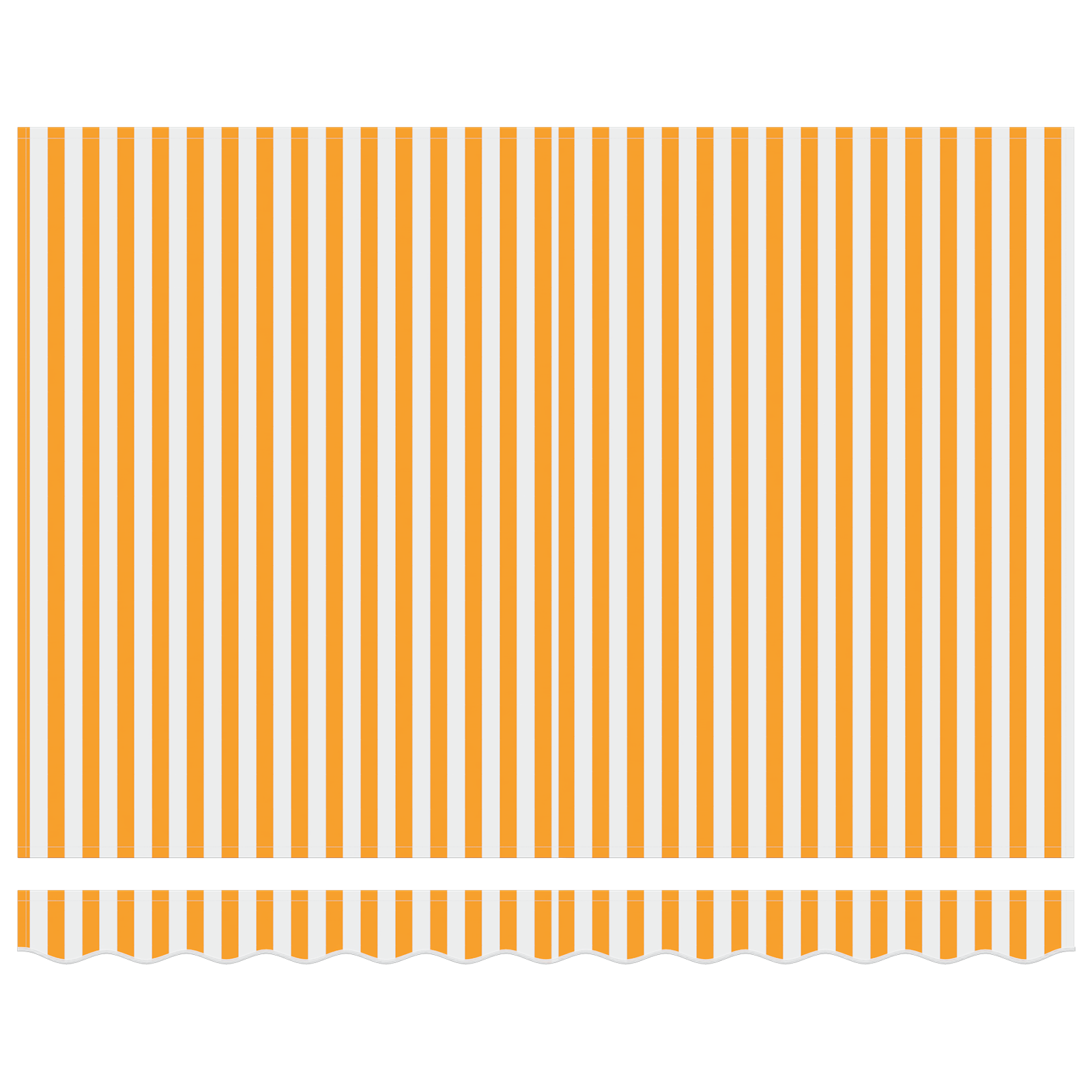 Awning Replacement Fabric for 3x2 m Frame in Yellow and White - Image 5