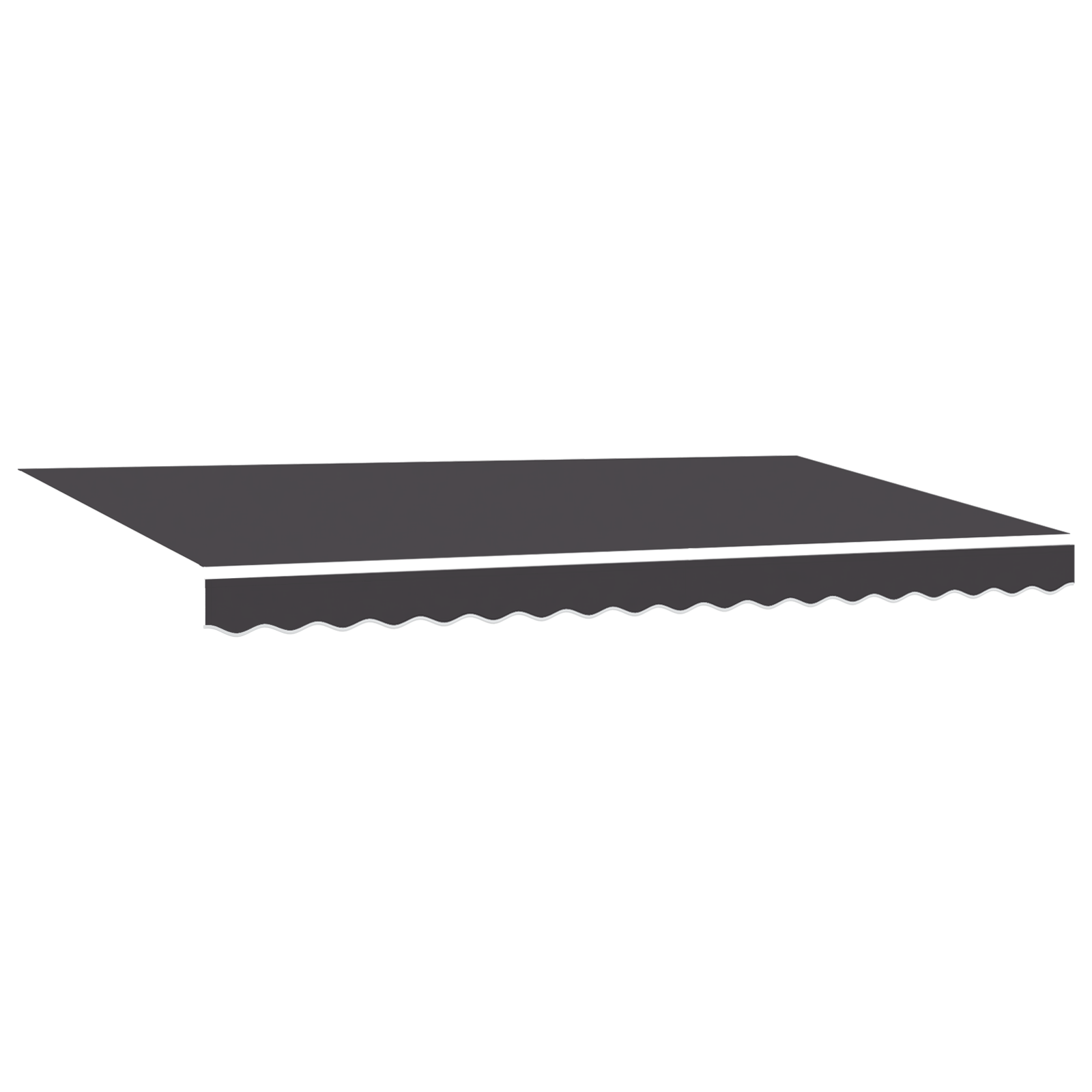 Markizės Pakeitimo Medžiaga 4x2 m Rėmui Antracito - Image 2