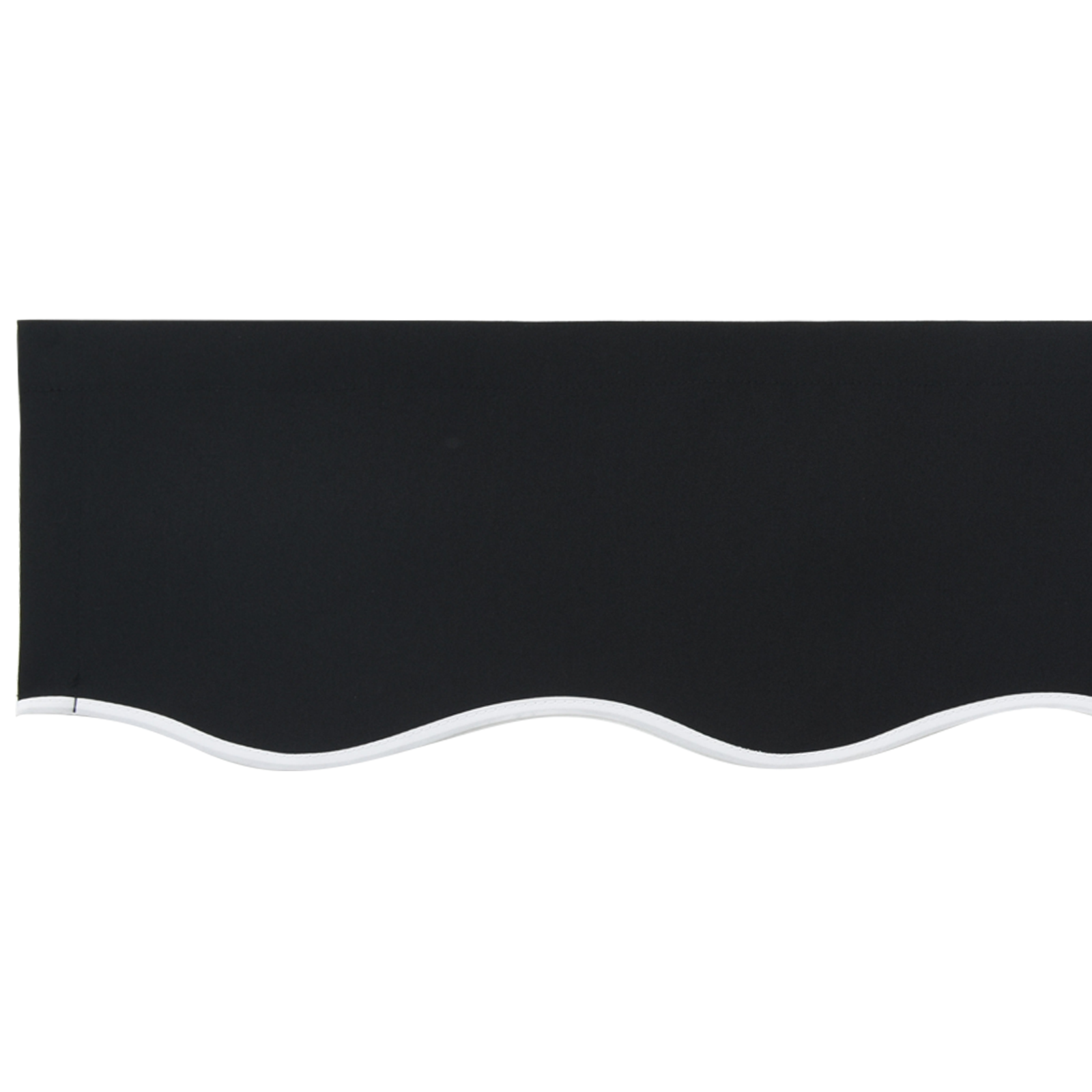 Awning Replacement Fabric for 5x3.5 m Frame Black - Image 6