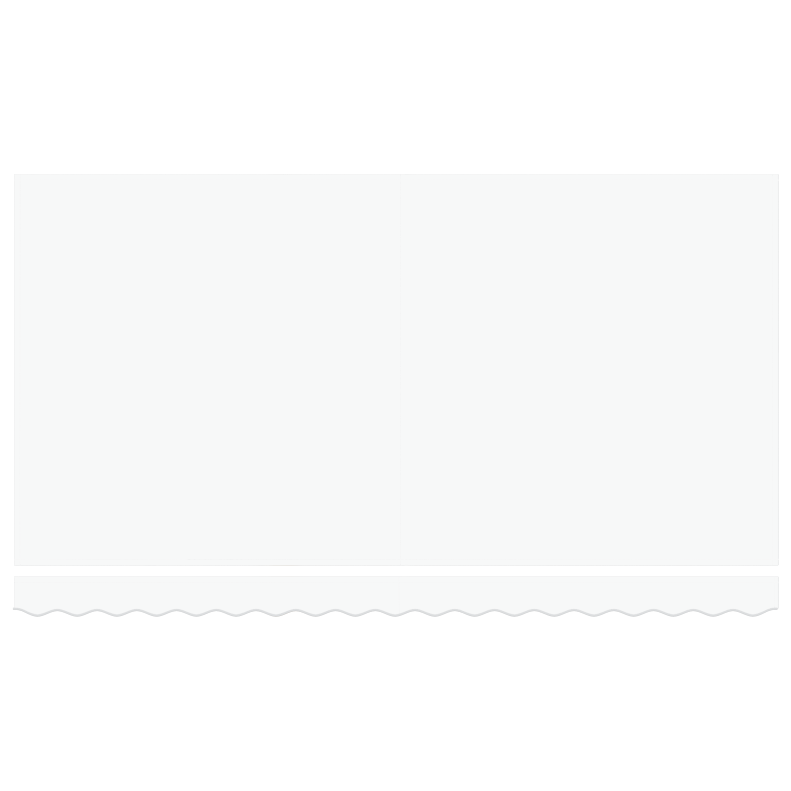 Awning Replacement Fabric for 4x2 m Frame White - Image 5