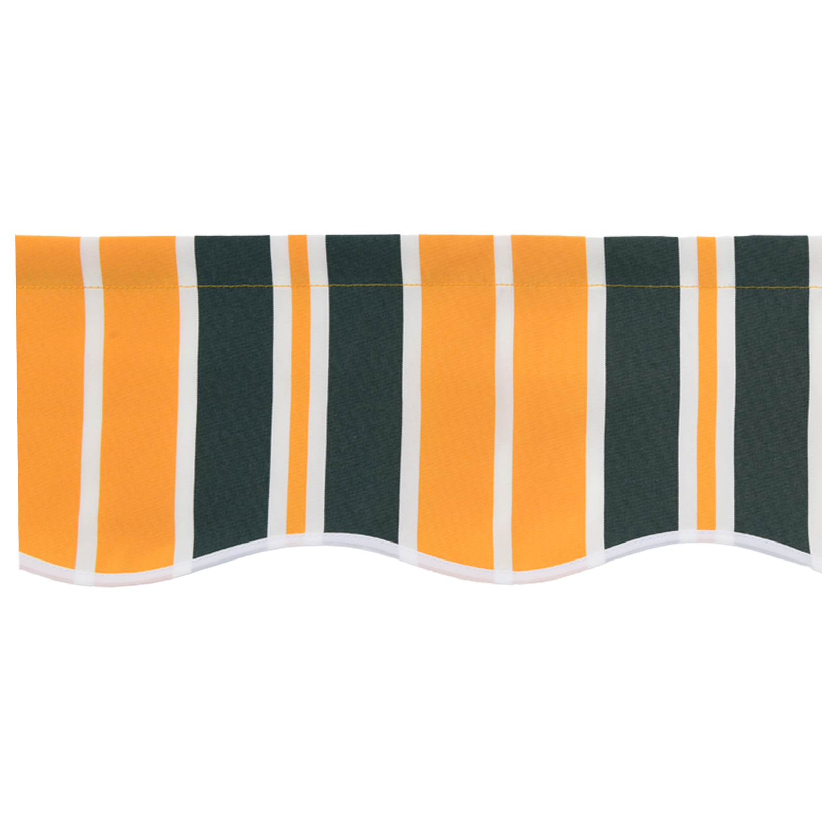Awning Replacement Fabric for 4x3 m Frame Green and Yellow - Image 6
