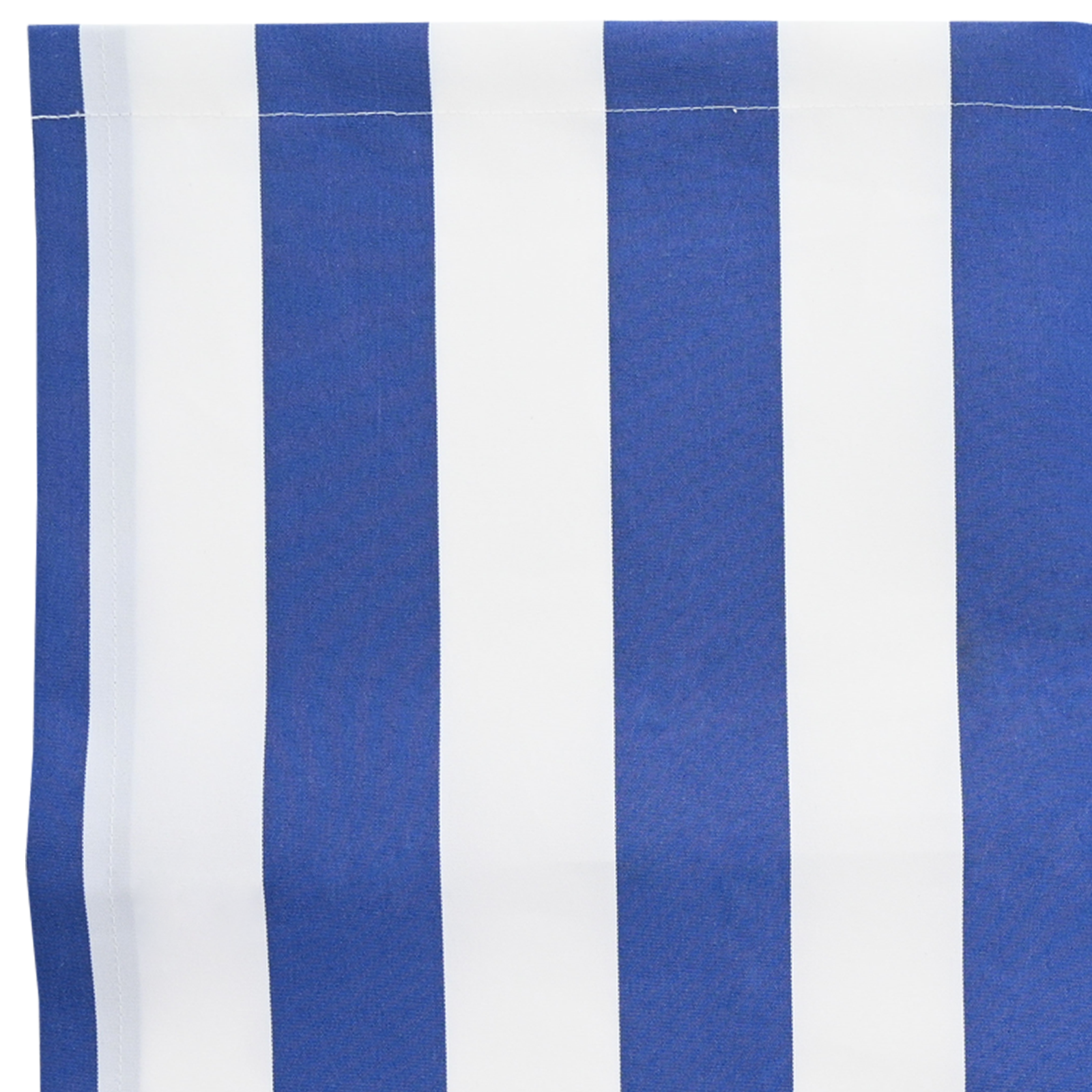 Awning Replacement Fabric Blue and White 10x1.6 m - Image 4