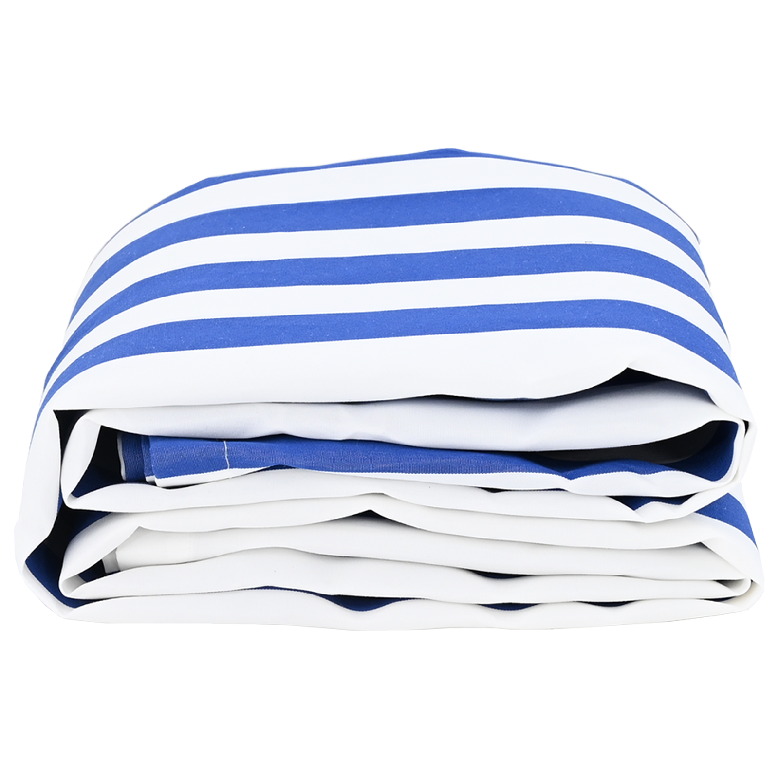 Awning Replacement Fabric Blue and White 10x1.6 m - Image 3