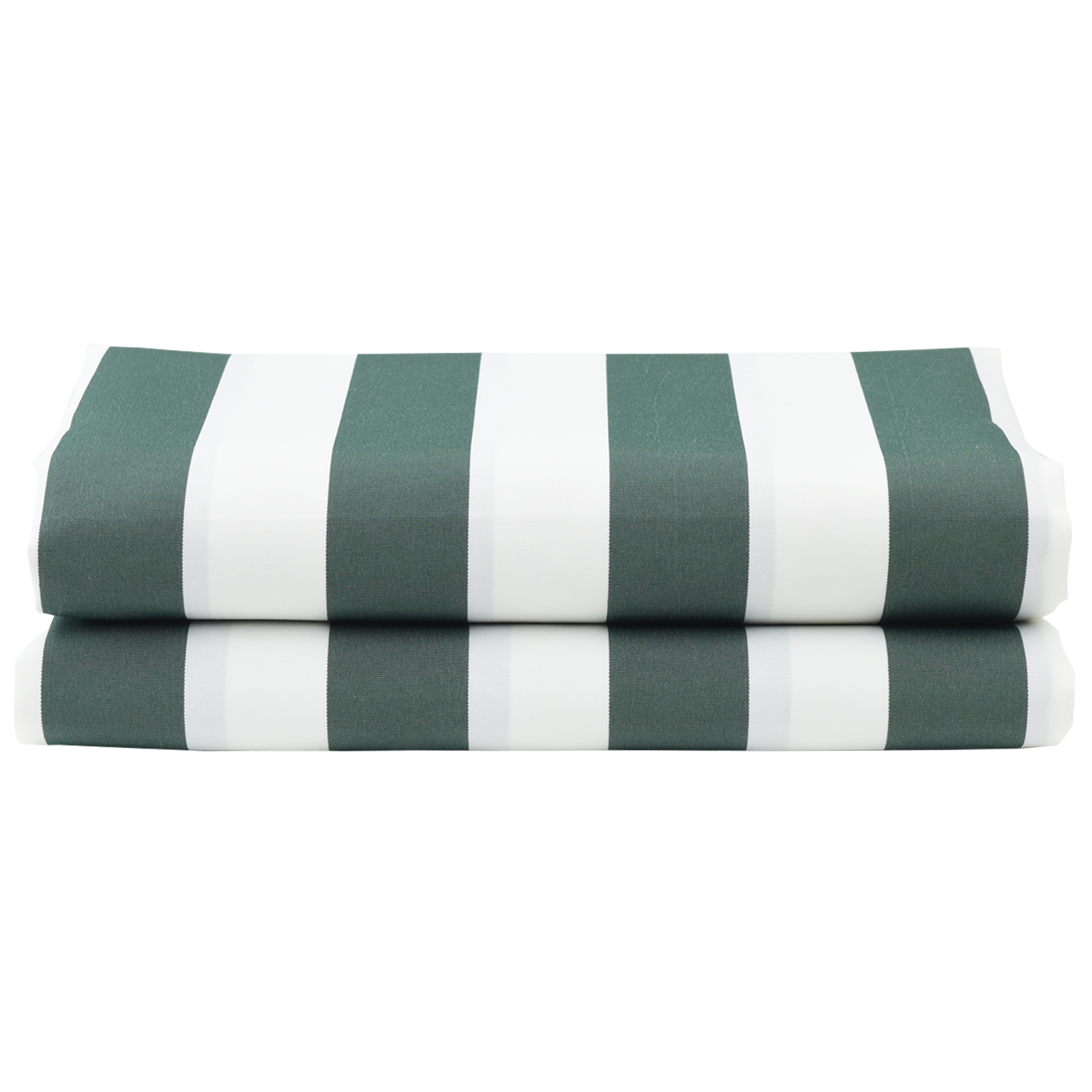 Awning Replacement Fabric Green and White 10x1.6 m - Image 2