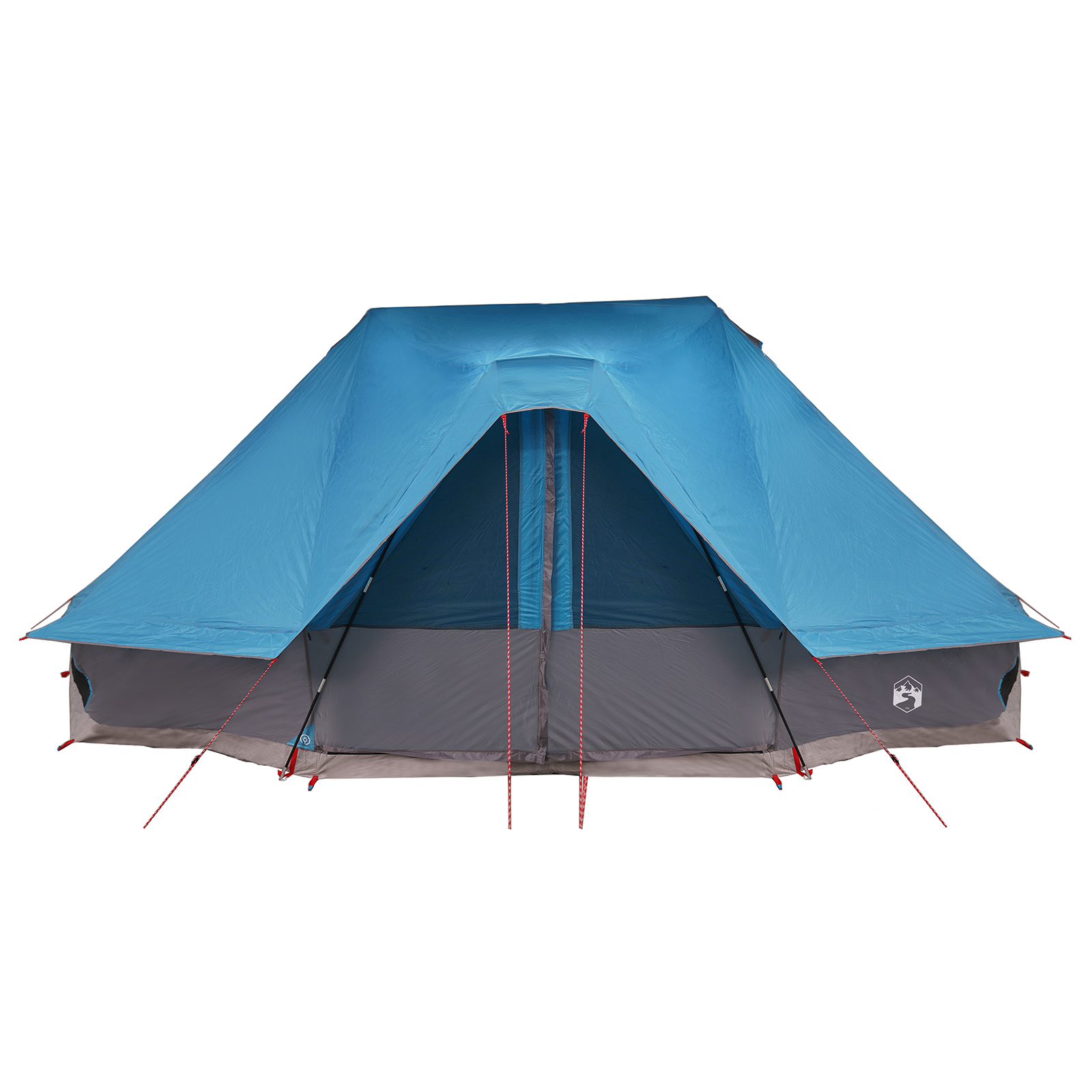 Family Tent Tipi Blue 10-Person Waterproof - Image 11