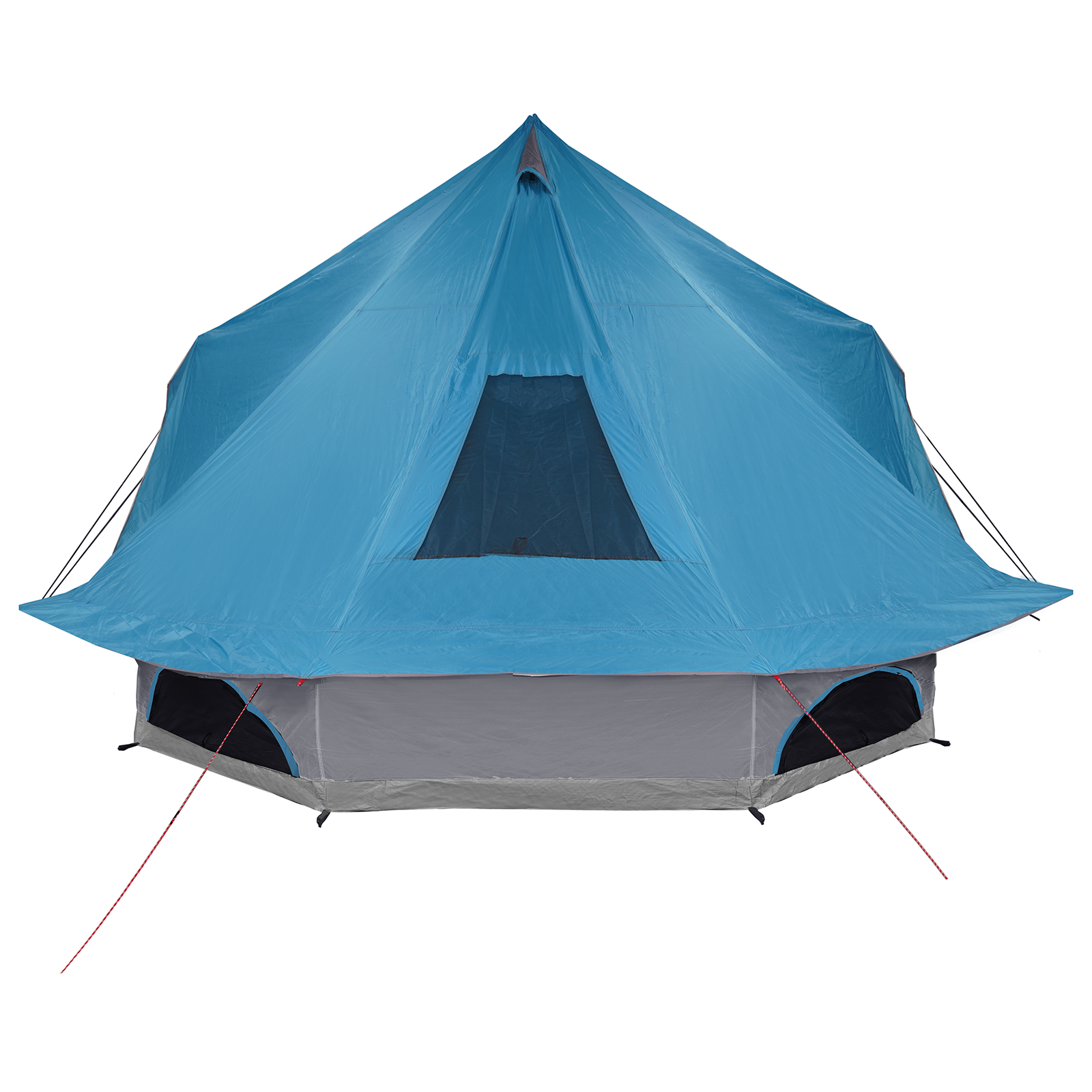 Family Tent Tipi Blue 10-Person Waterproof - Image 5
