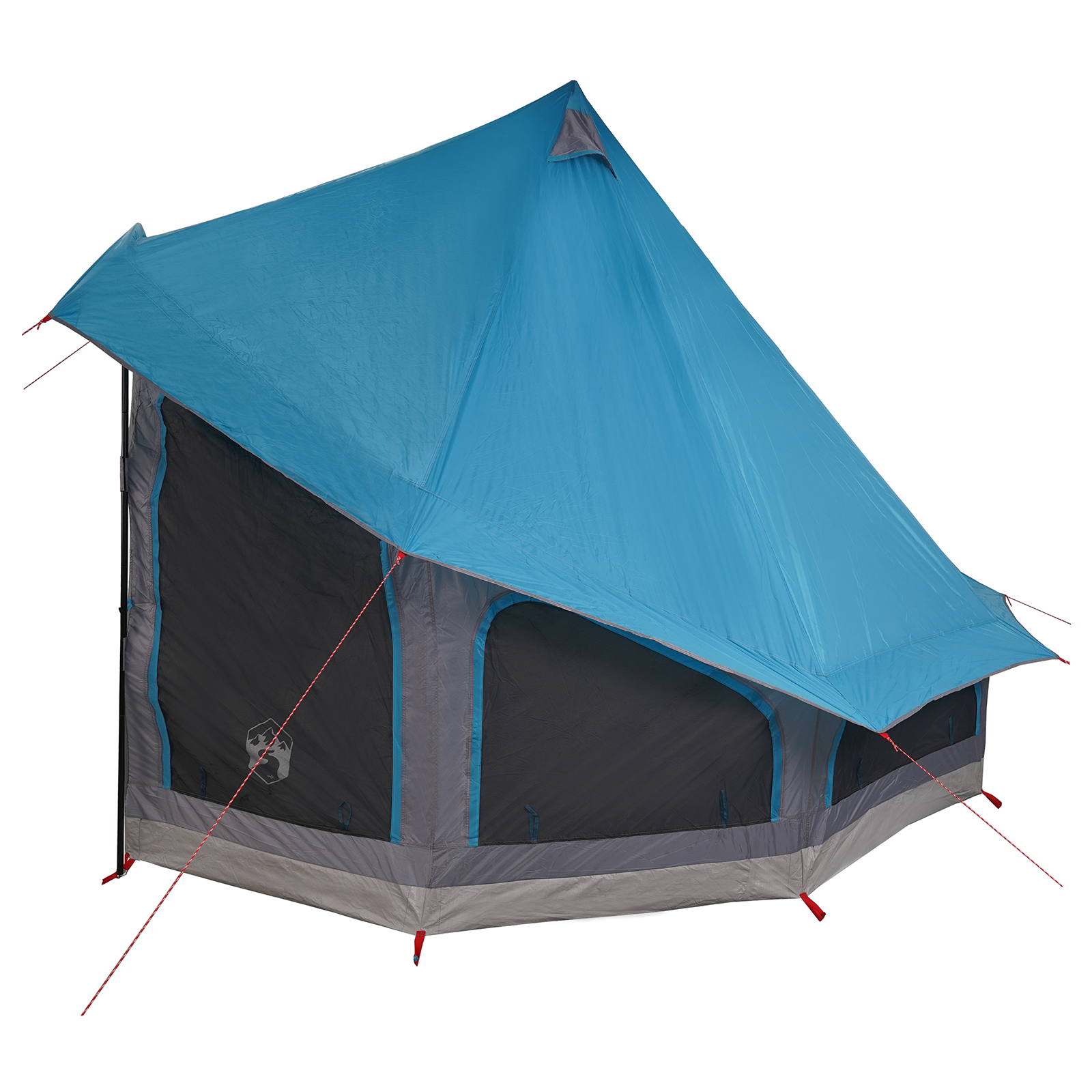 Family Tent Tipi Blue 6-Person Waterproof - Image 5