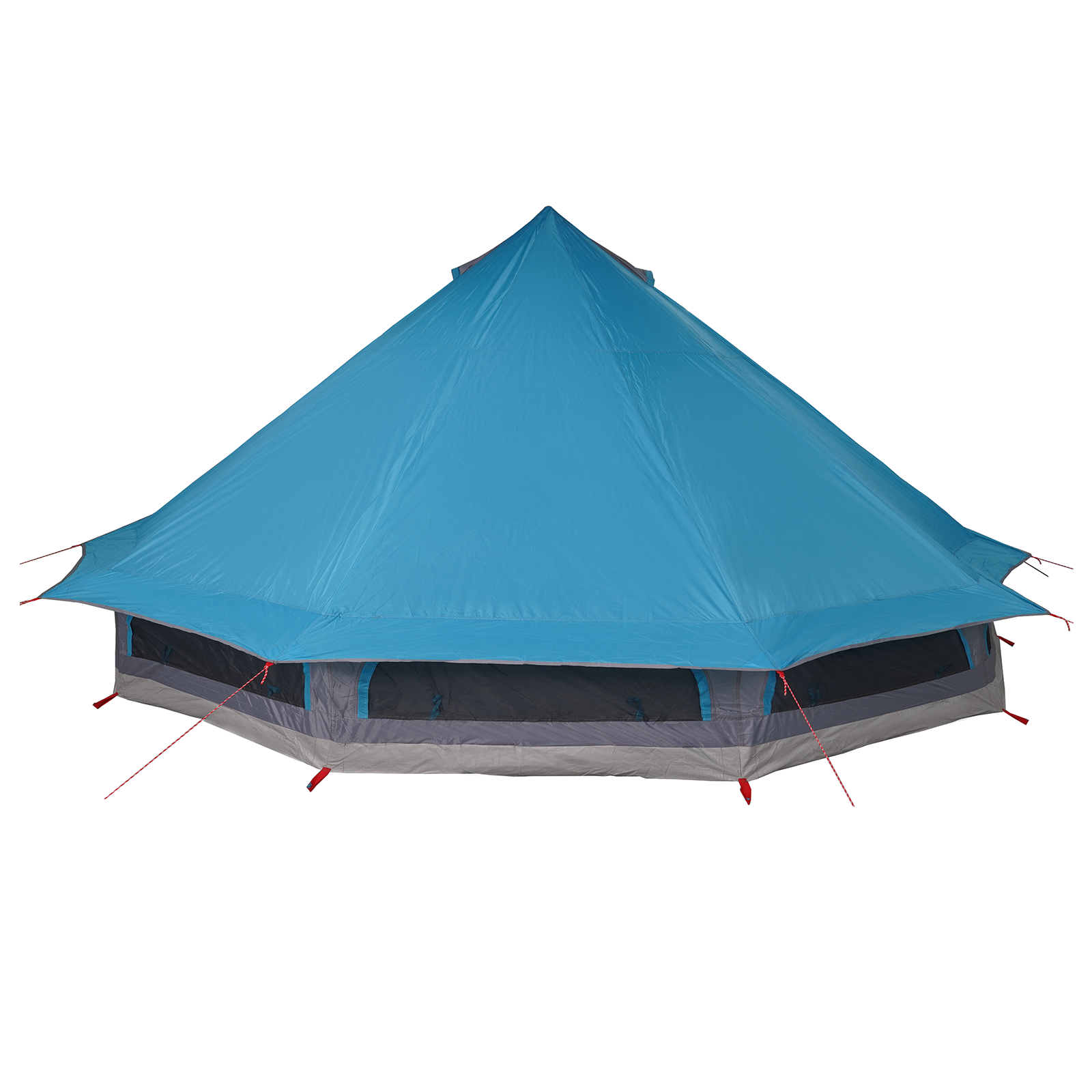Family Tent Tipi Blue 10-Person Waterproof - Image 6