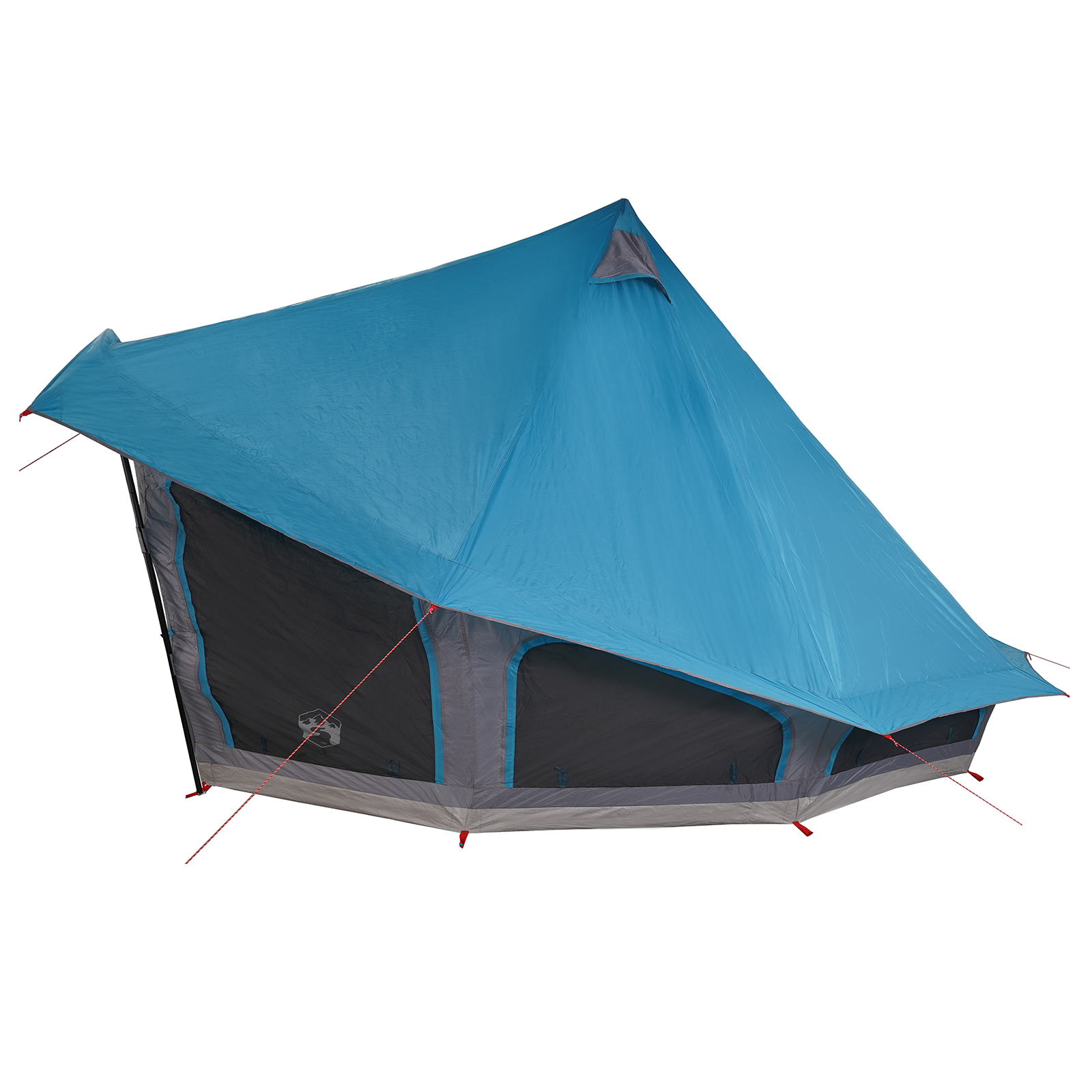 Family Tent Tipi Blue 10-Person Waterproof - Image 5