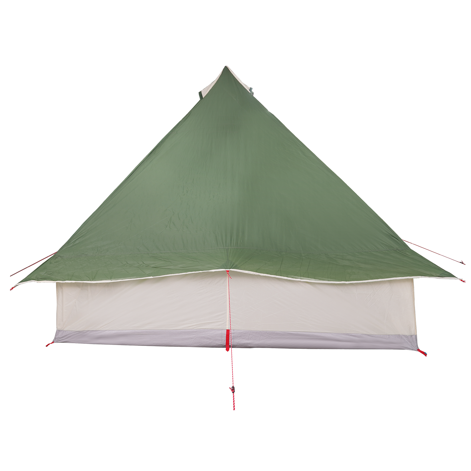 Family Tent Tipi Green 8-Person Waterproof - Image 6