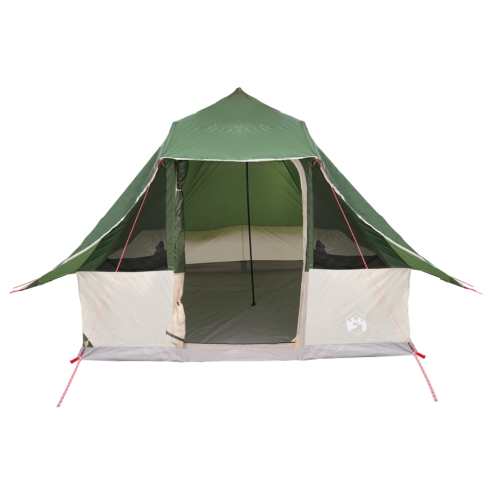 Family Tent Tipi Green 8-Person Waterproof - Image 4