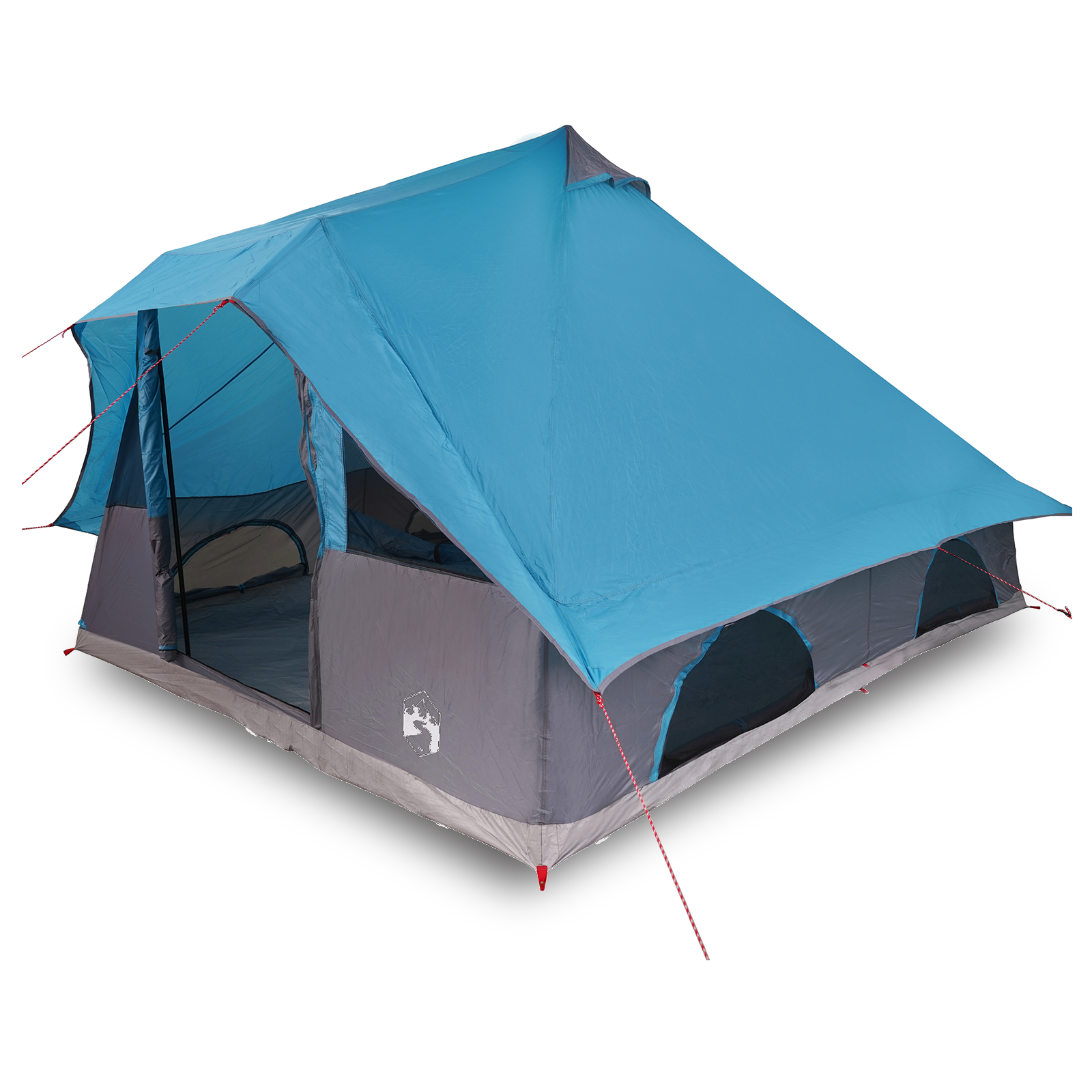 Family Tent Tipi Blue 8-Person Waterproof - Image 3