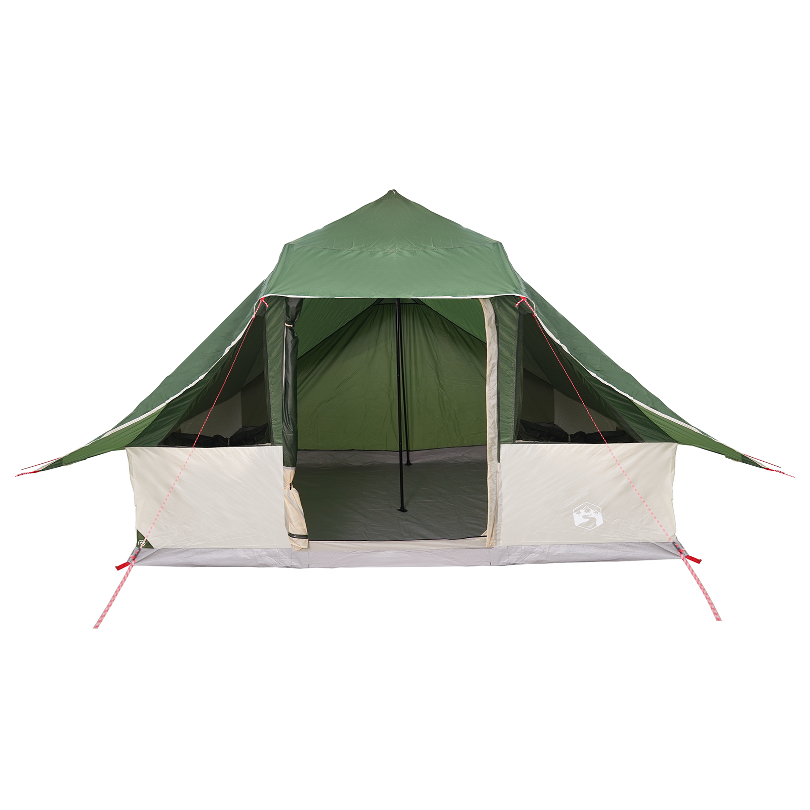 Family Tent Tipi Green 10-Person Waterproof - Image 4