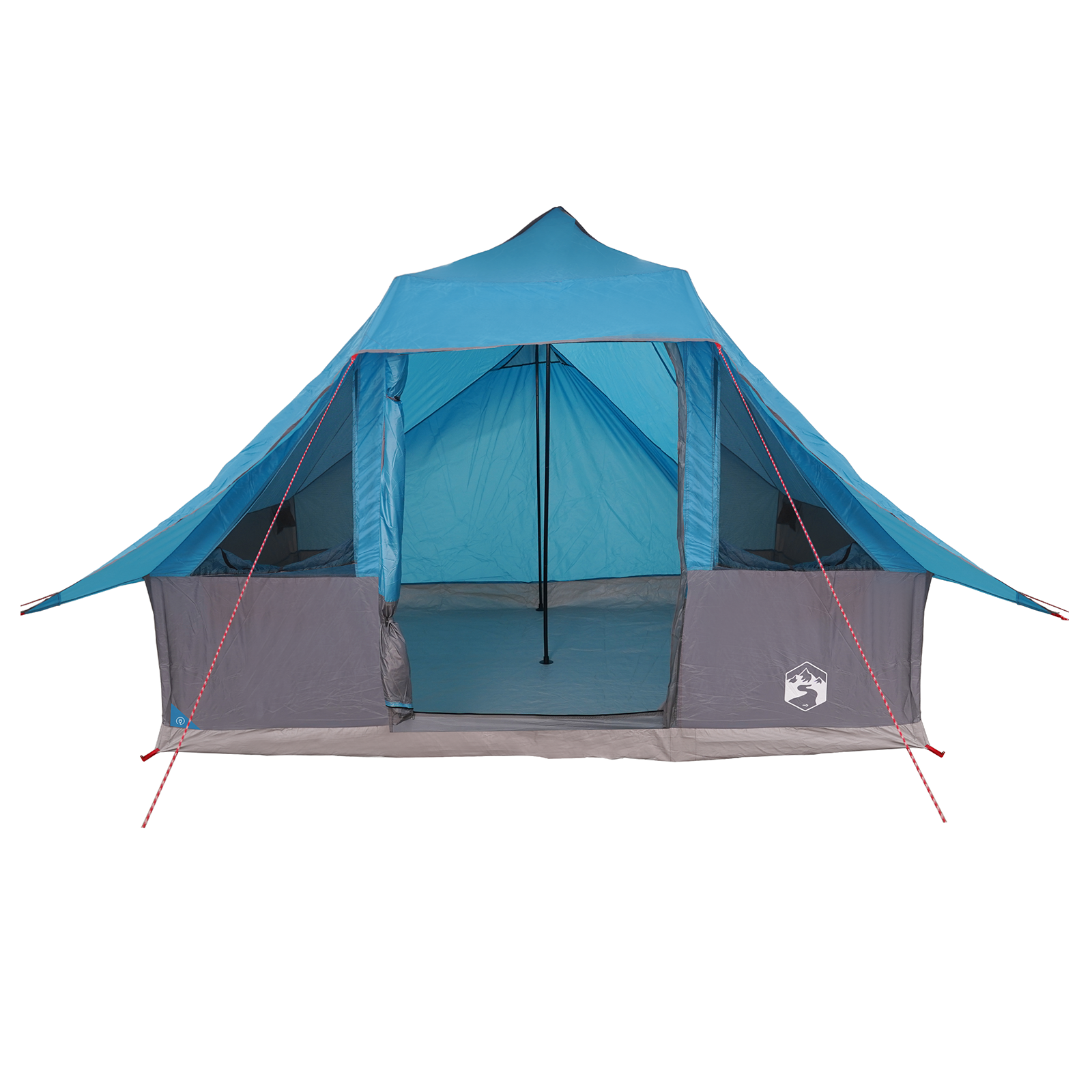 Family Tent Tipi Blue 10-Person Waterproof - Image 4
