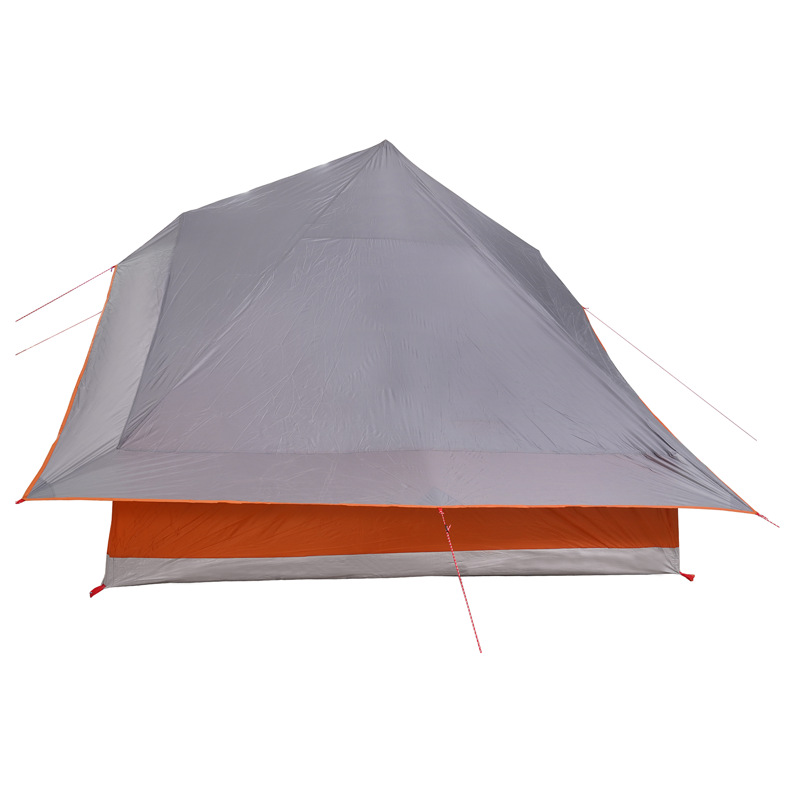 Family Tent Tipi Grey and Orange 10-Person Waterproof - Image 5