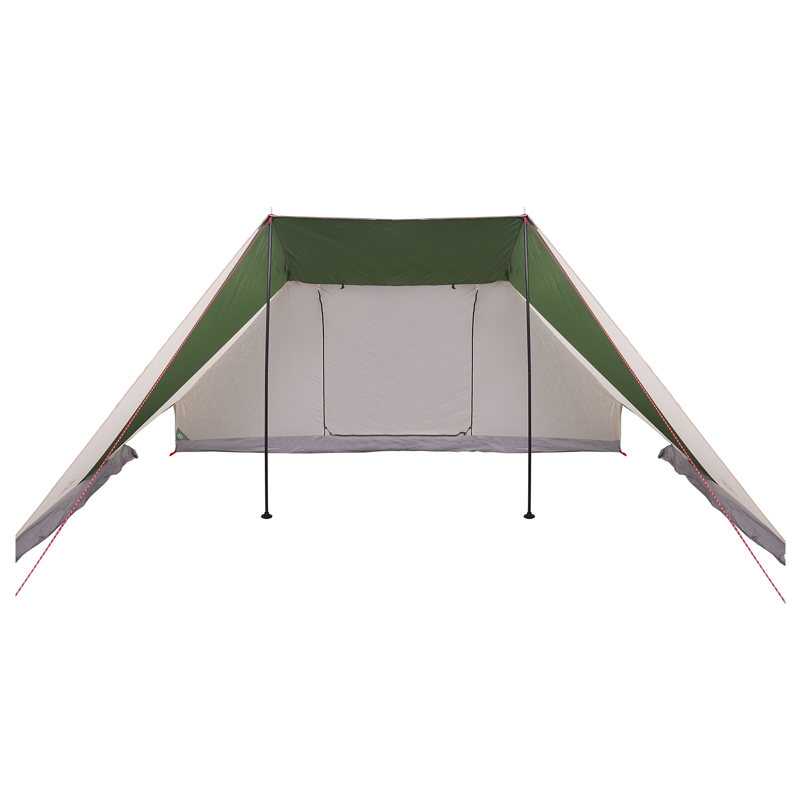 Family Tent with Extended Porch Green 12-Person Waterproof - Image 11