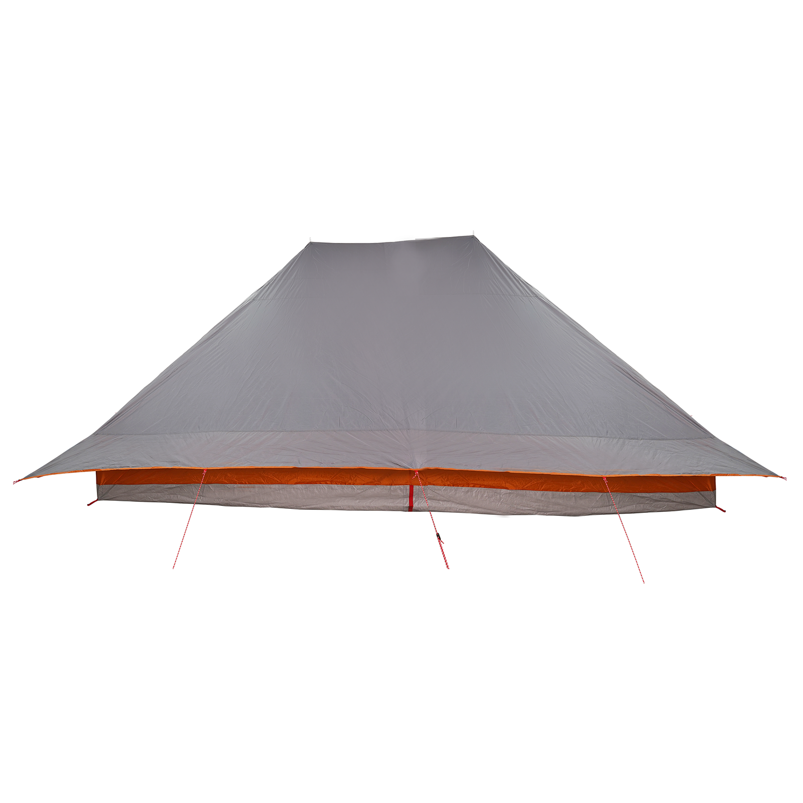 Family Tent with Extended Porch Grey & Orange 12-Person Waterproof - Image 6