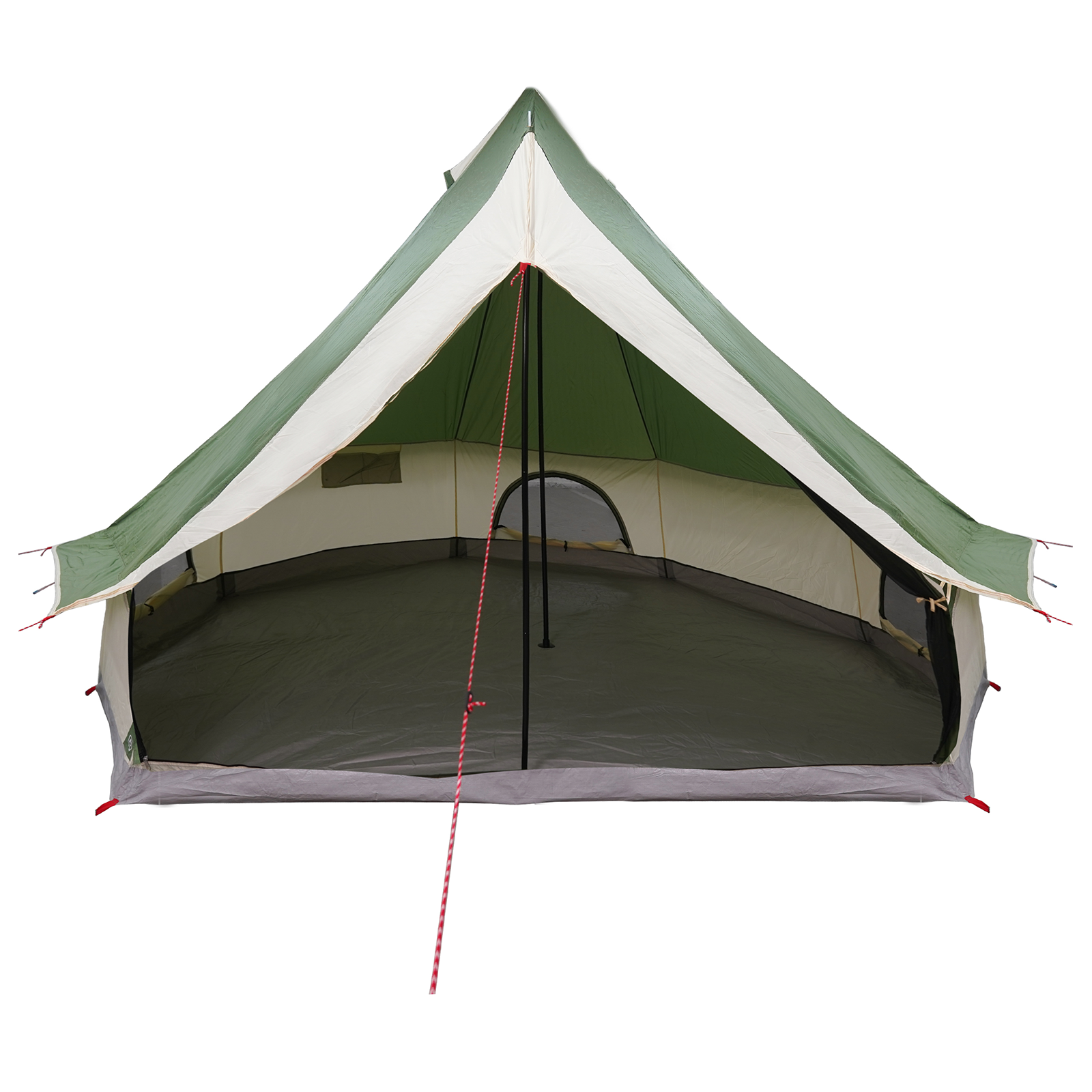 Family Tent Tipi Green 8-Person Waterproof - Image 4