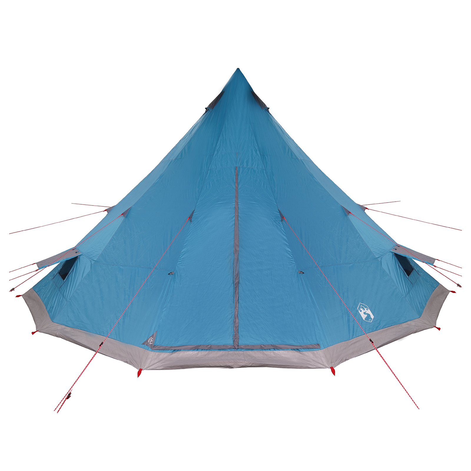 Family Tent Tipi Blue 12-Person Waterproof - Image 10