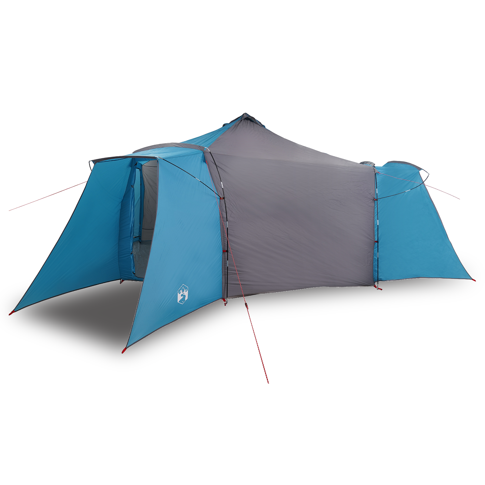 Family Tent Tipi Blue 8-Person Waterproof - Image 3