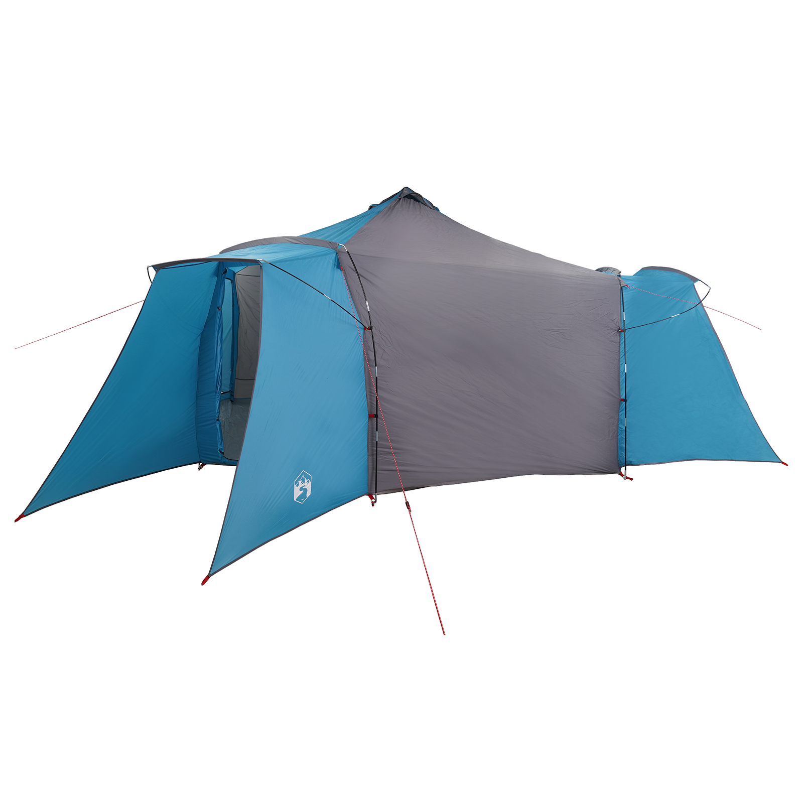 Family Tent Tipi Blue 8-Person Waterproof - Image 2
