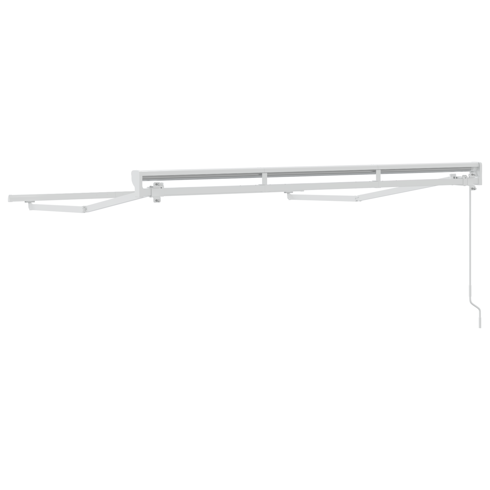 Semi-Cassette Awning Frame Retractable Manually-Operated Metal - Image 6
