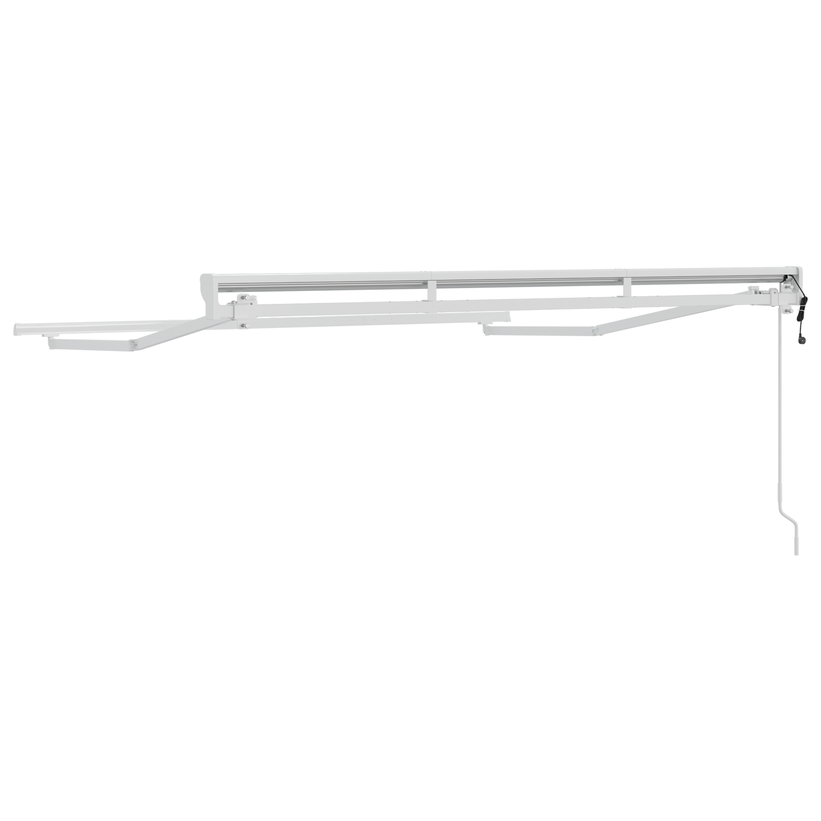 Electric Semi-Cassette Awning Frame Retractable Metal - Image 6