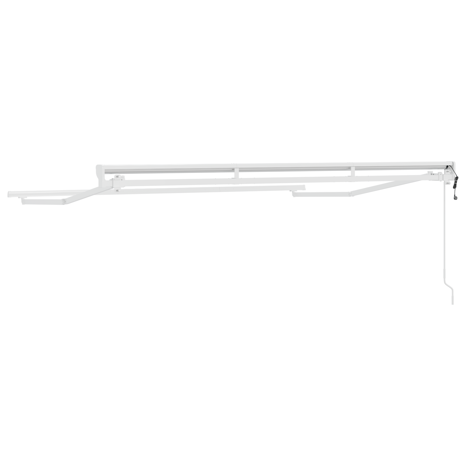 Electric Semi-Cassette Awning Frame Retractable Metal - Image 6