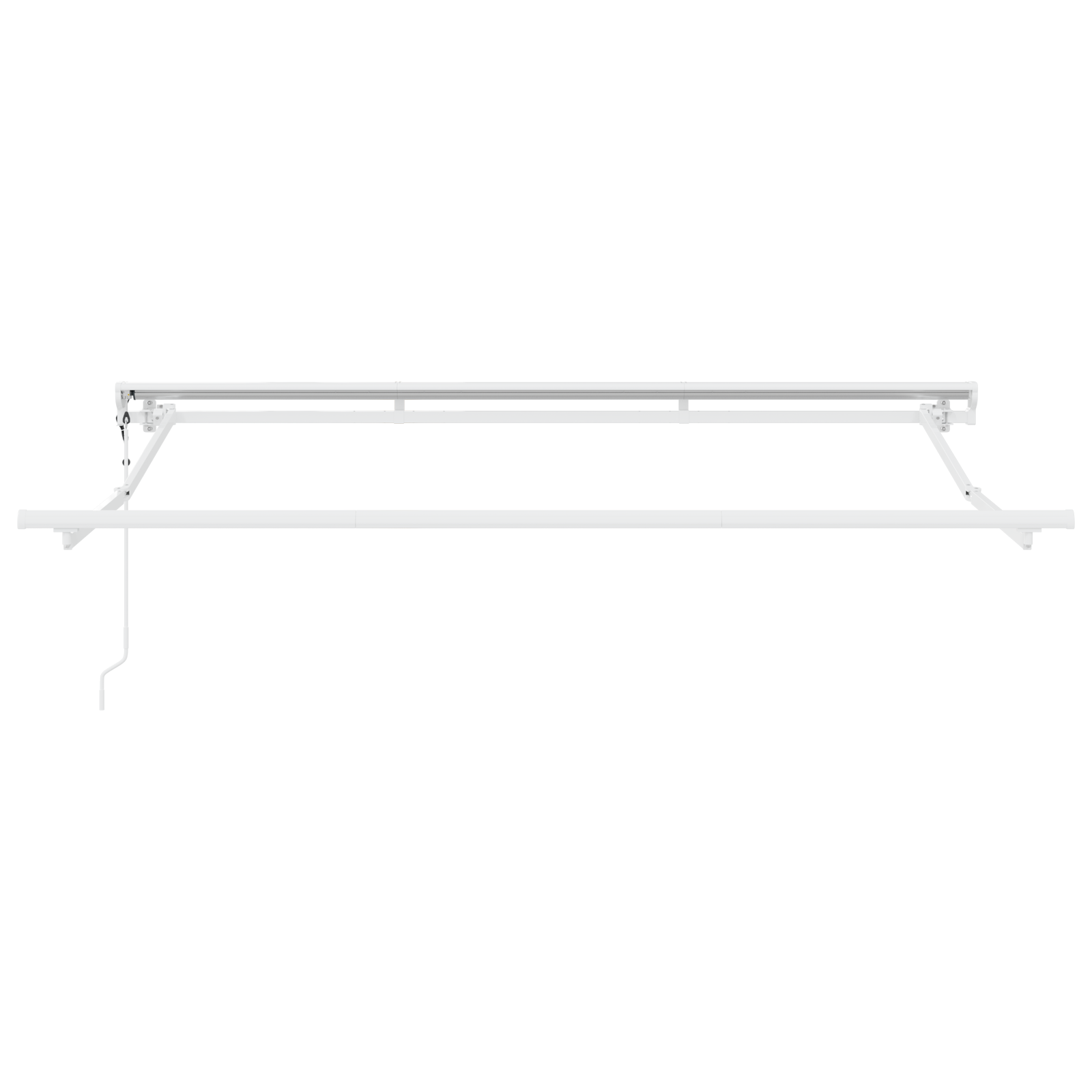 Electric Semi-Cassette Awning Frame Retractable Metal - Image 4