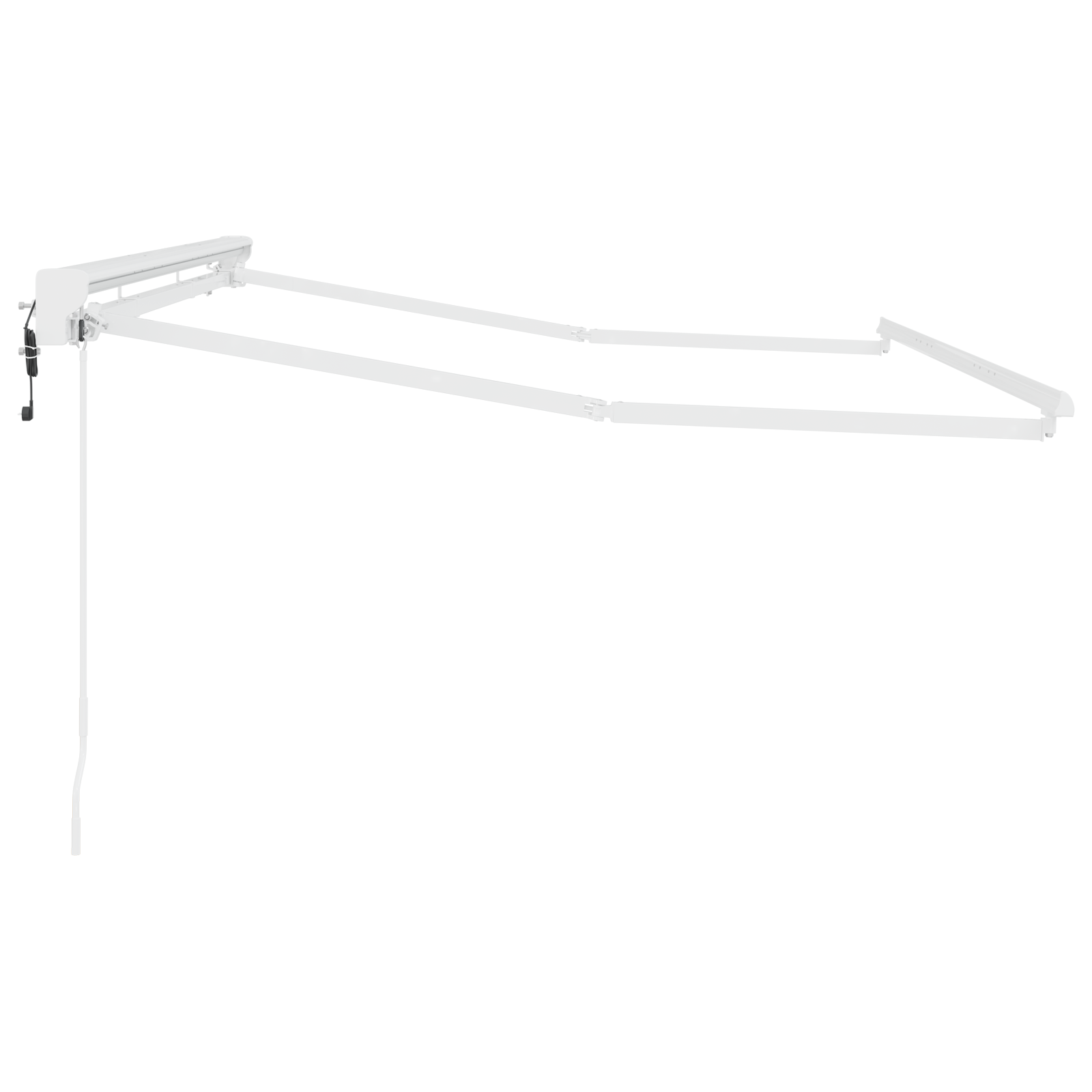 Electric Semi-Cassette Awning Frame Retractable Metal - Image 5