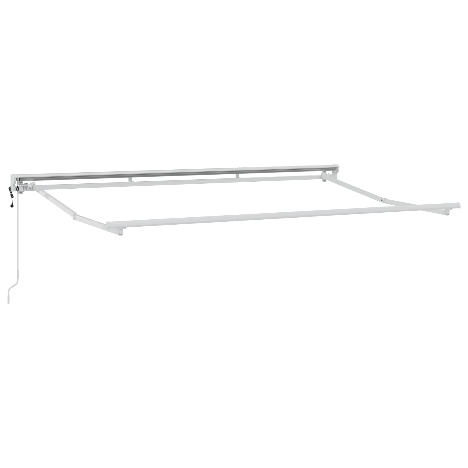 Electric Semi-Cassette Awning Frame Retractable Metal - Image 2